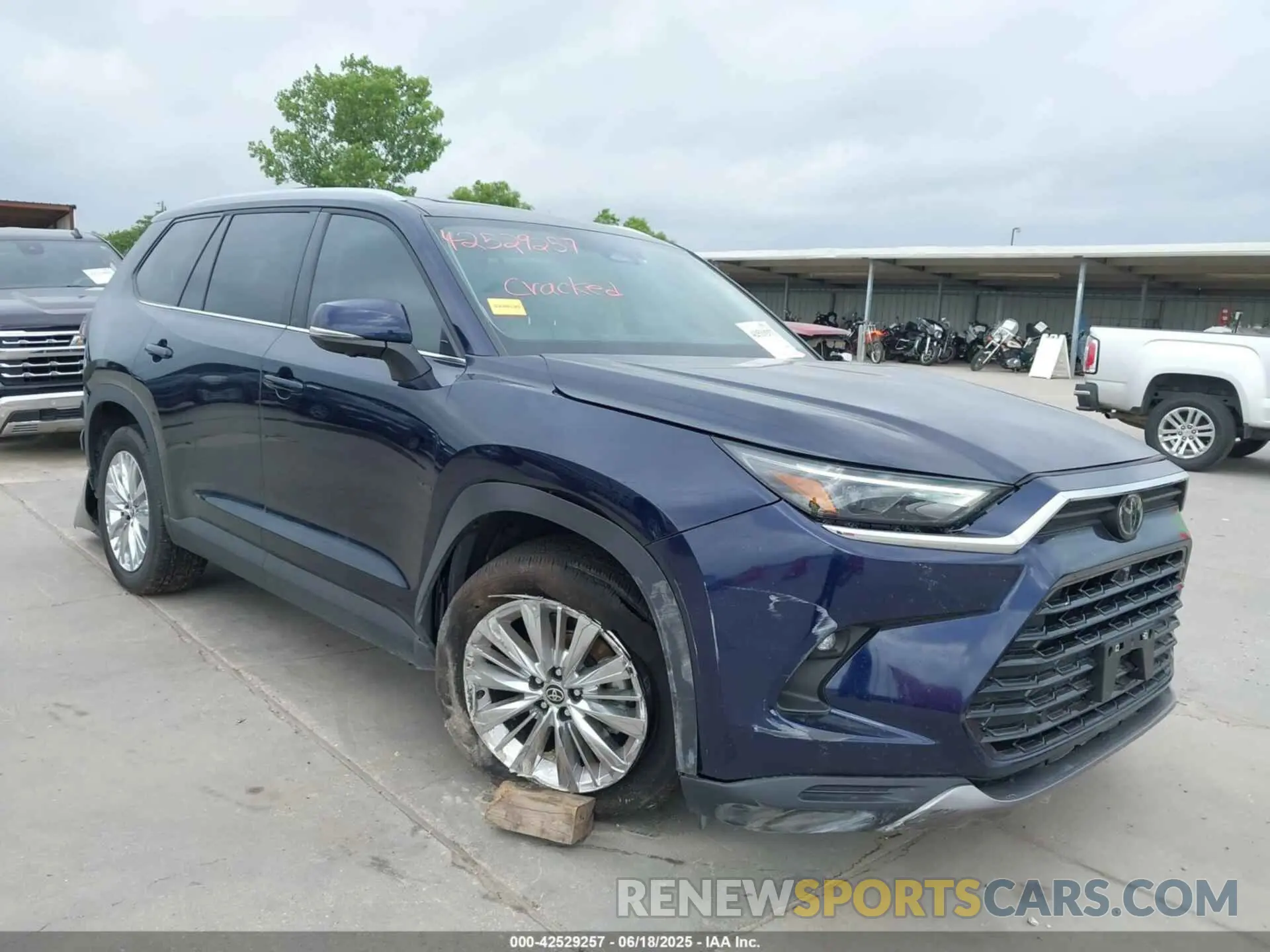 1 fotografías del automóvil dañado 5TDAAAB51SS082417 TOYOTA GRAND HIGHLANDER 2025