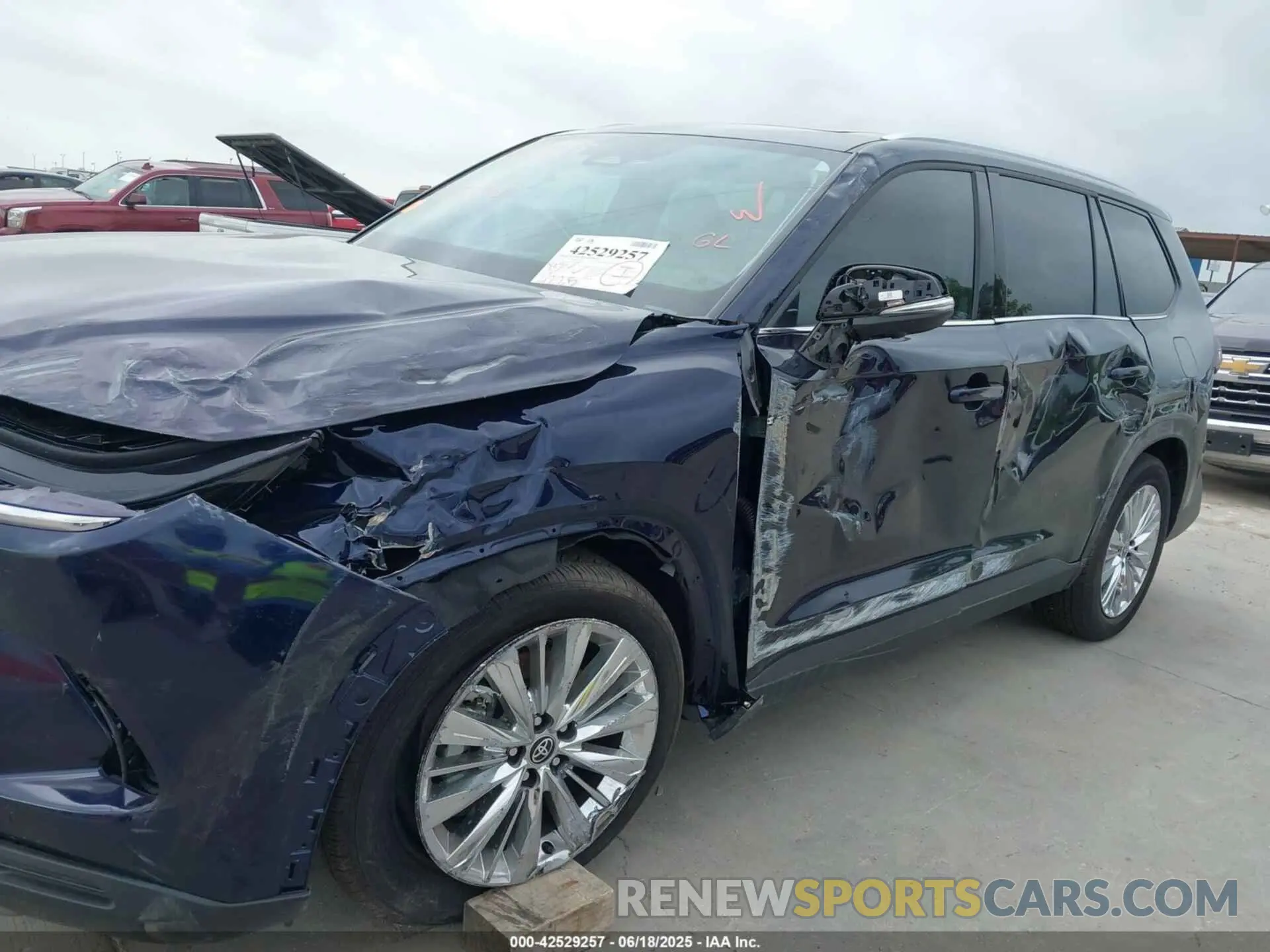 6 fotografías del automóvil dañado 5TDAAAB51SS082417 TOYOTA GRAND HIGHLANDER 2025