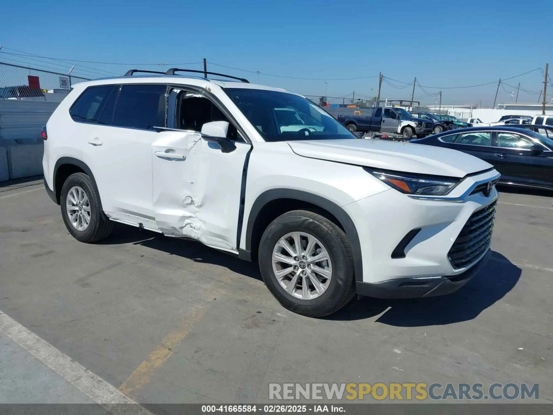 1 fotografías del automóvil dañado 5TDAAAB58SS070569 TOYOTA GRAND HIGHLANDER 2025