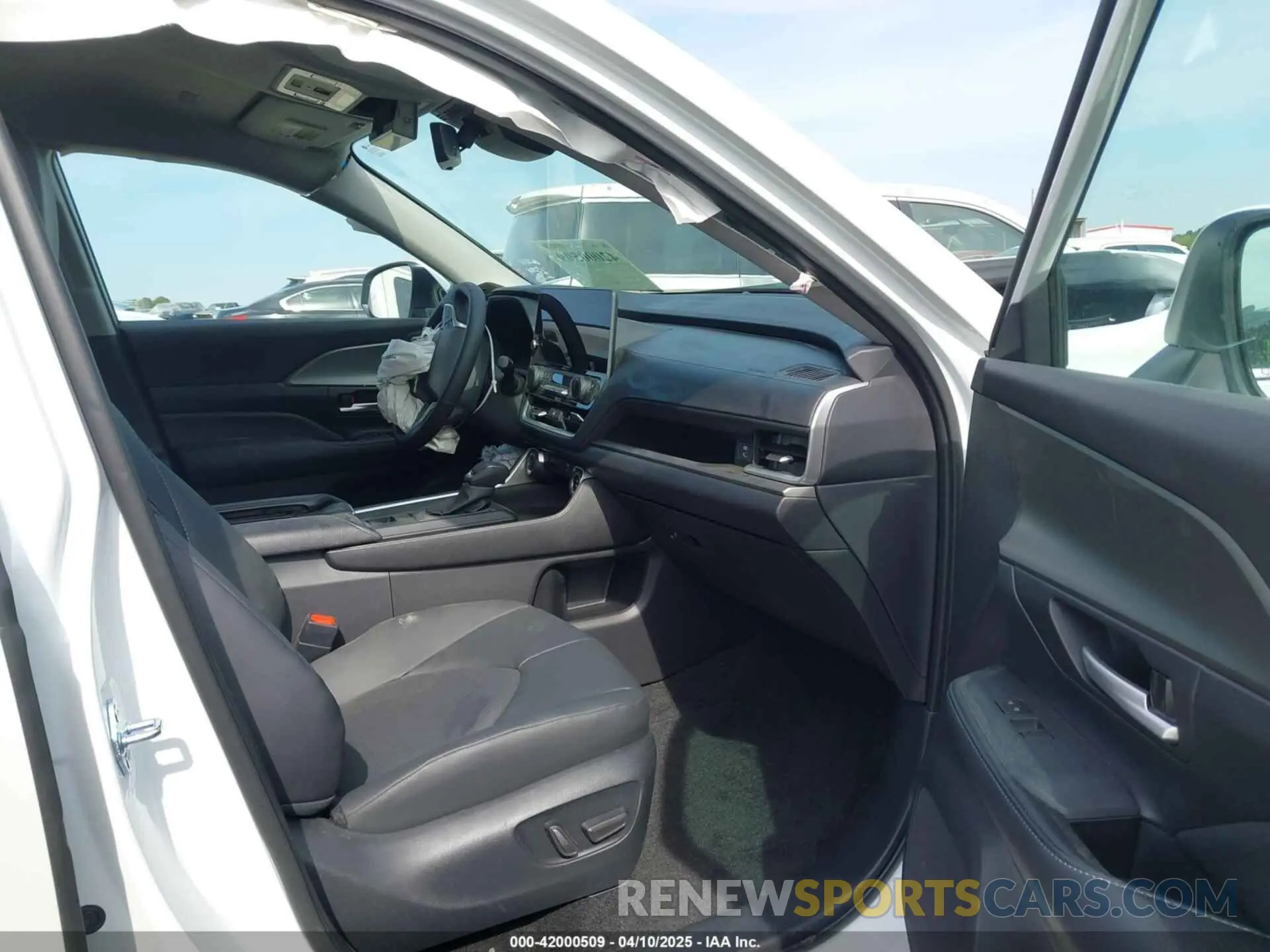 5 fotografías del automóvil dañado 5TDABAA58SS002111 TOYOTA GRAND HIGHLANDER 2025