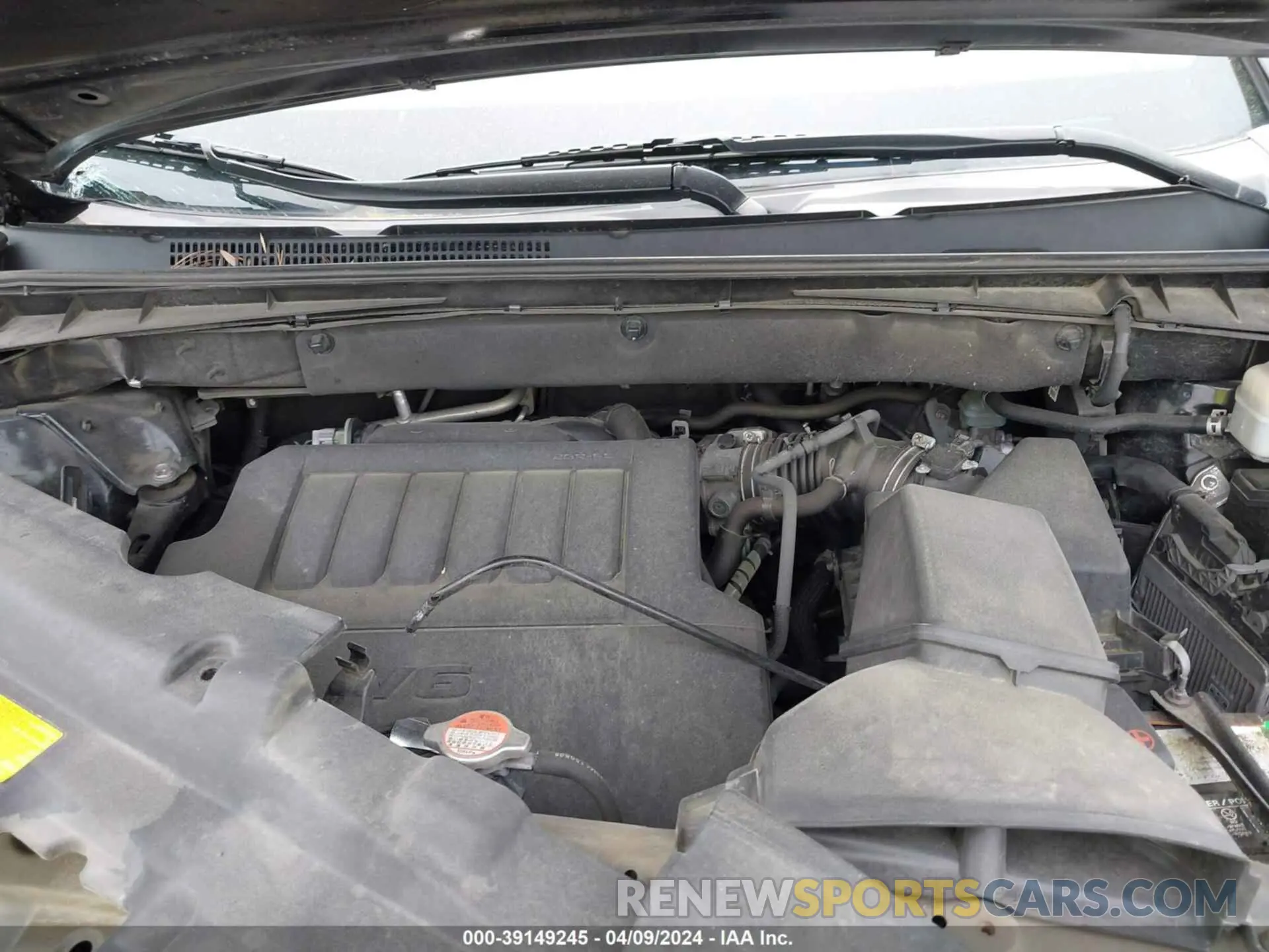 10 fotografías del automóvil dañado 5TDJKRFH7FS221097 TOYOTA HIGHLANDER 2015