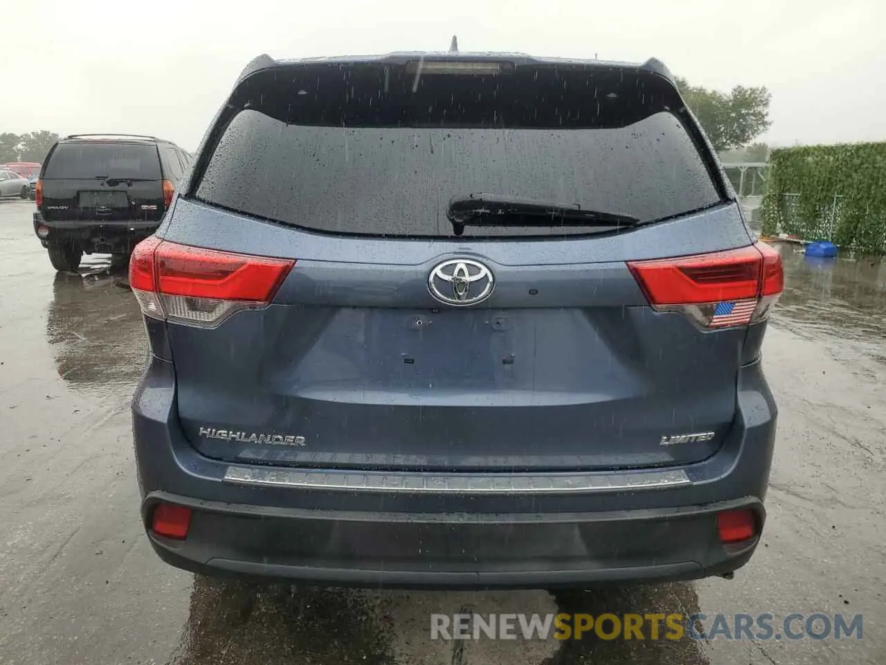 6 fotografías del automóvil dañado 5TDYZRFH2HS229895 TOYOTA HIGHLANDER 2017