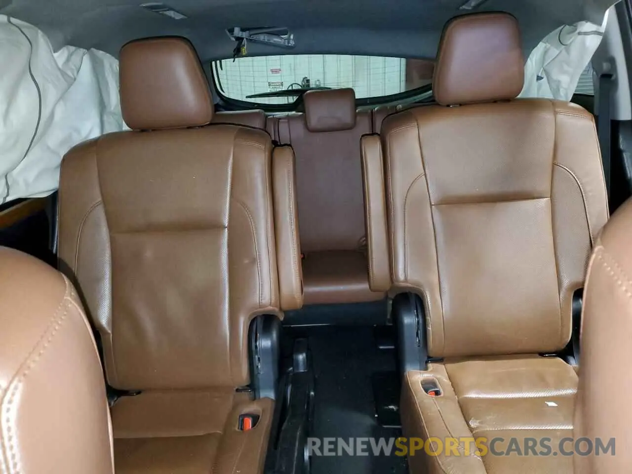 10 fotografías del automóvil dañado 5TDYZRFH4HS188587 TOYOTA HIGHLANDER 2017