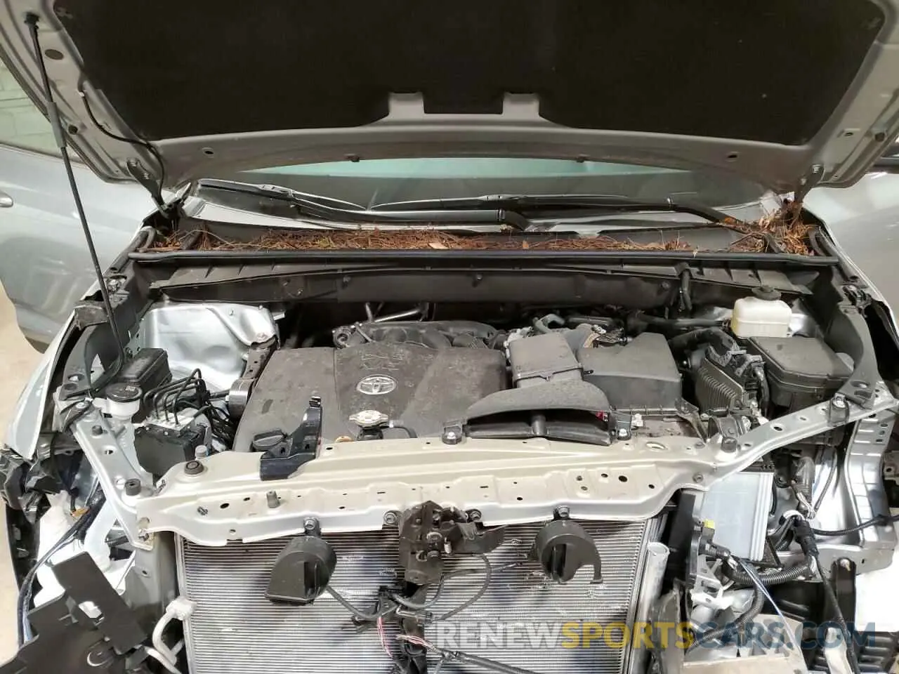 7 fotografías del automóvil dañado 5TDBZRFH4KS918625 TOYOTA HIGHLANDER 2019