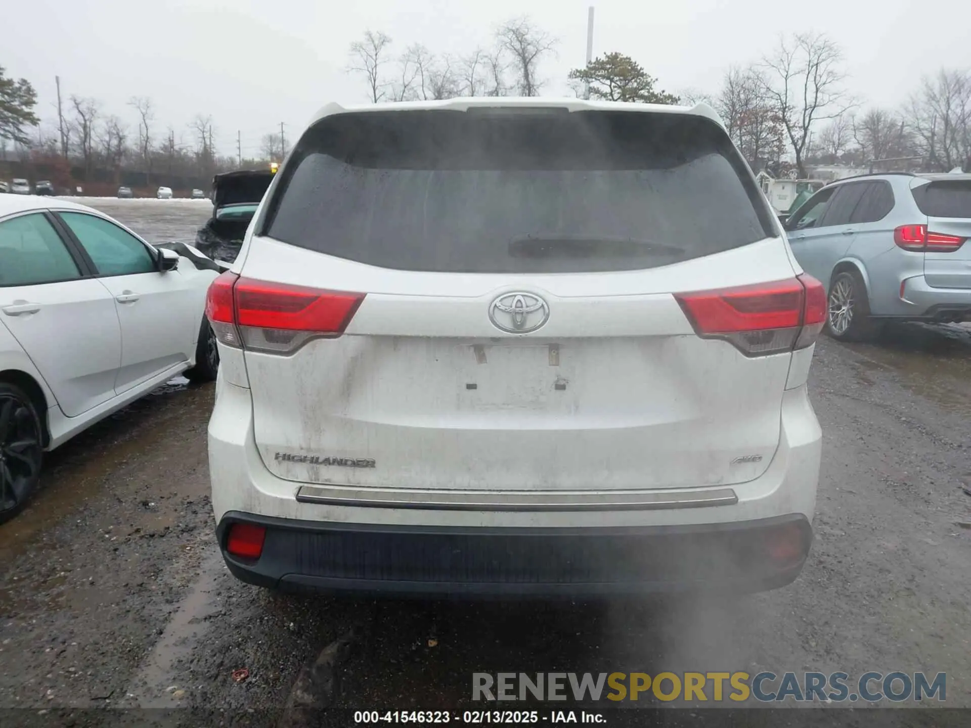 16 fotografías del automóvil dañado 5TDBZRFH5KS720457 TOYOTA HIGHLANDER 2019