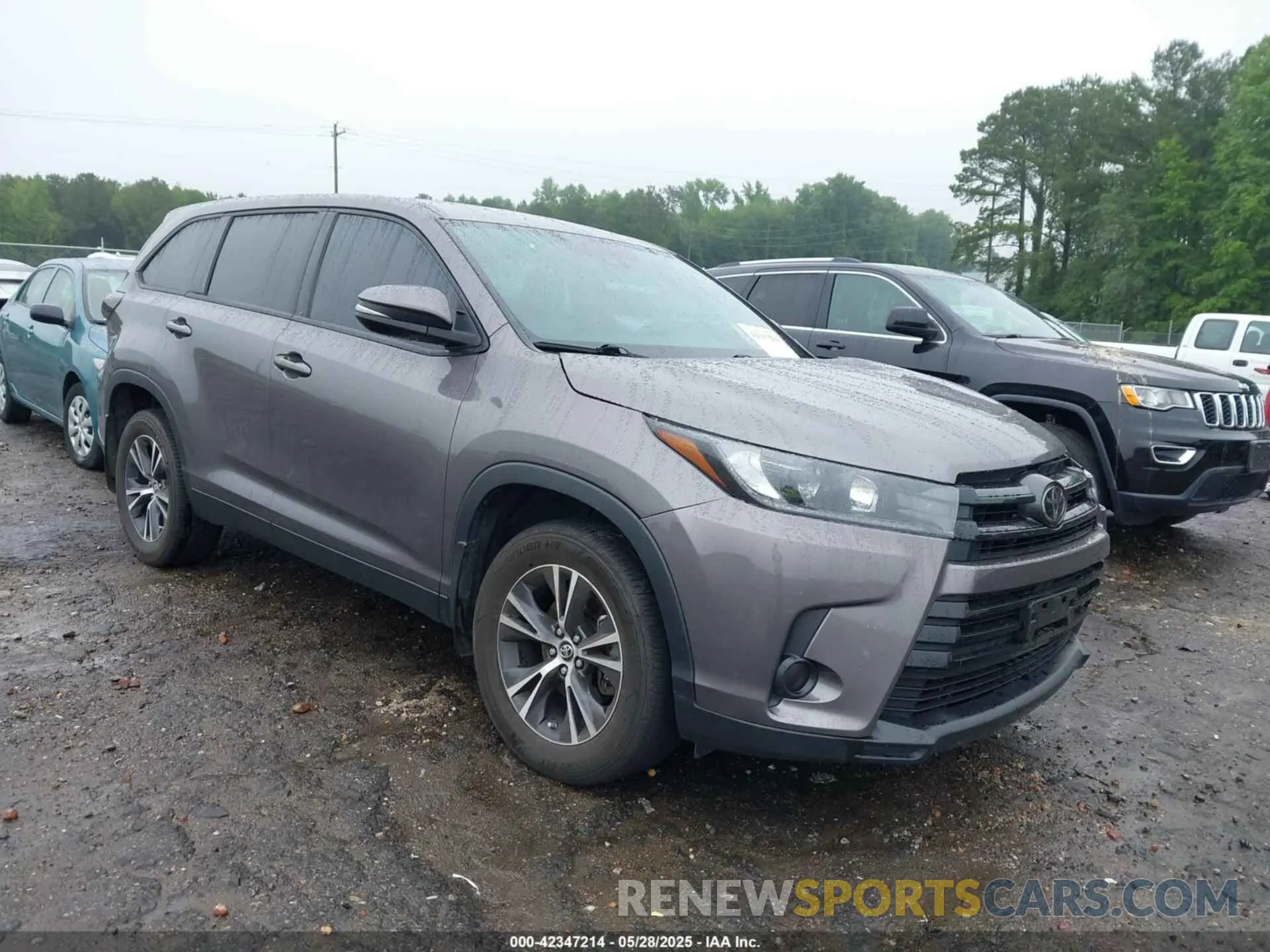 1 fotografías del automóvil dañado 5TDBZRFH5KS736089 TOYOTA HIGHLANDER 2019