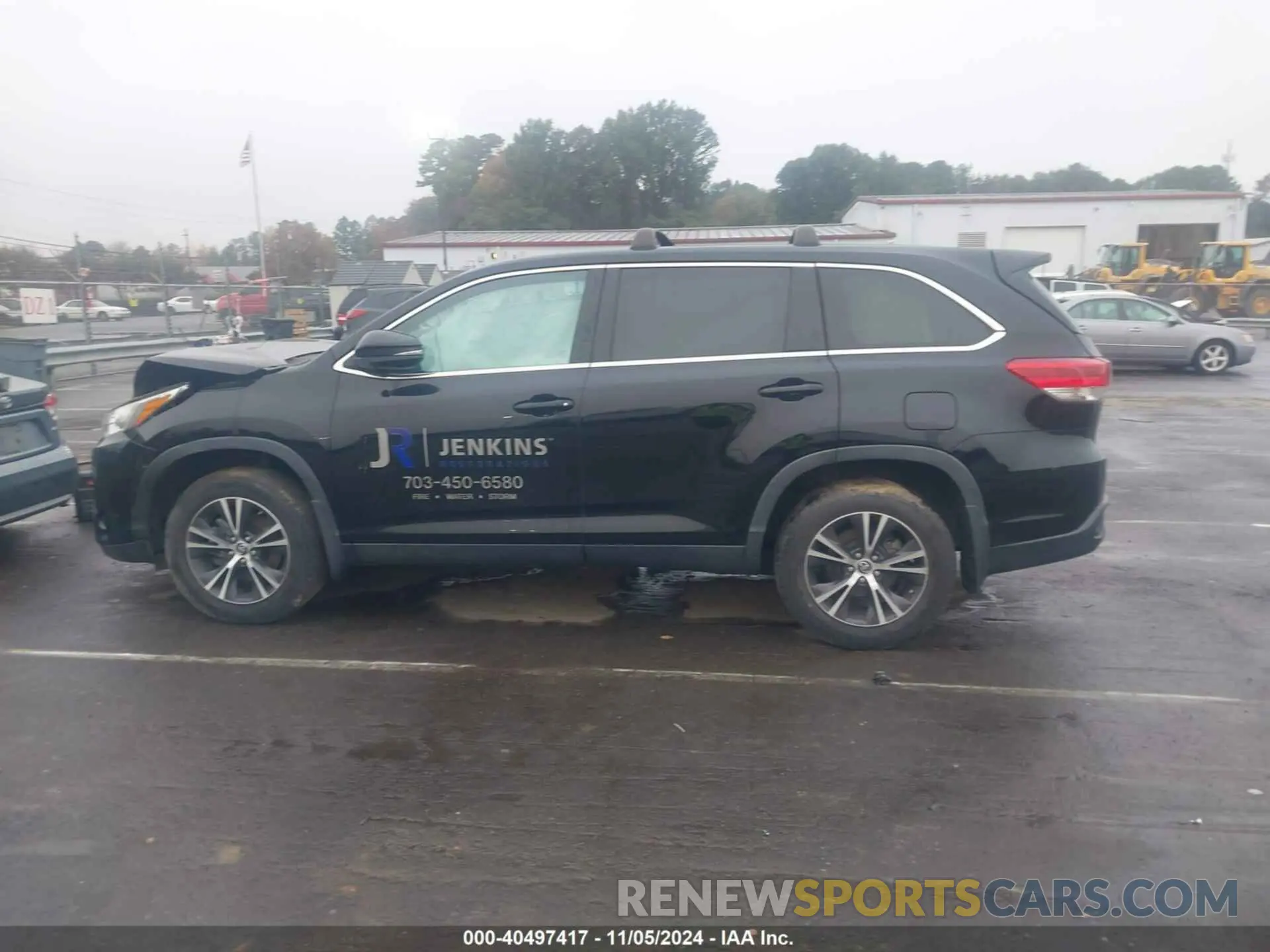 14 fotografías del automóvil dañado 5TDBZRFH6KS956907 TOYOTA HIGHLANDER 2019