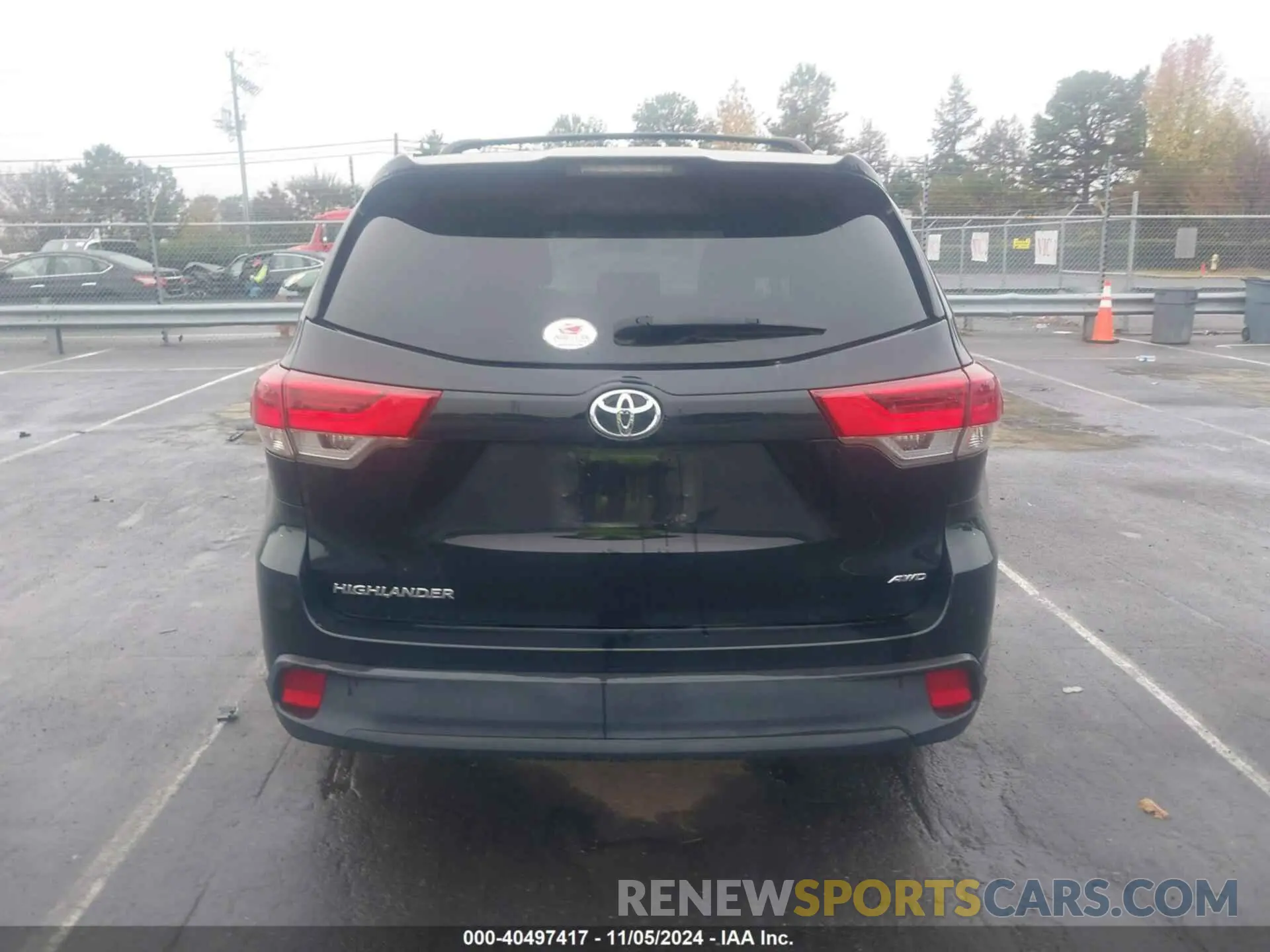 16 fotografías del automóvil dañado 5TDBZRFH6KS956907 TOYOTA HIGHLANDER 2019