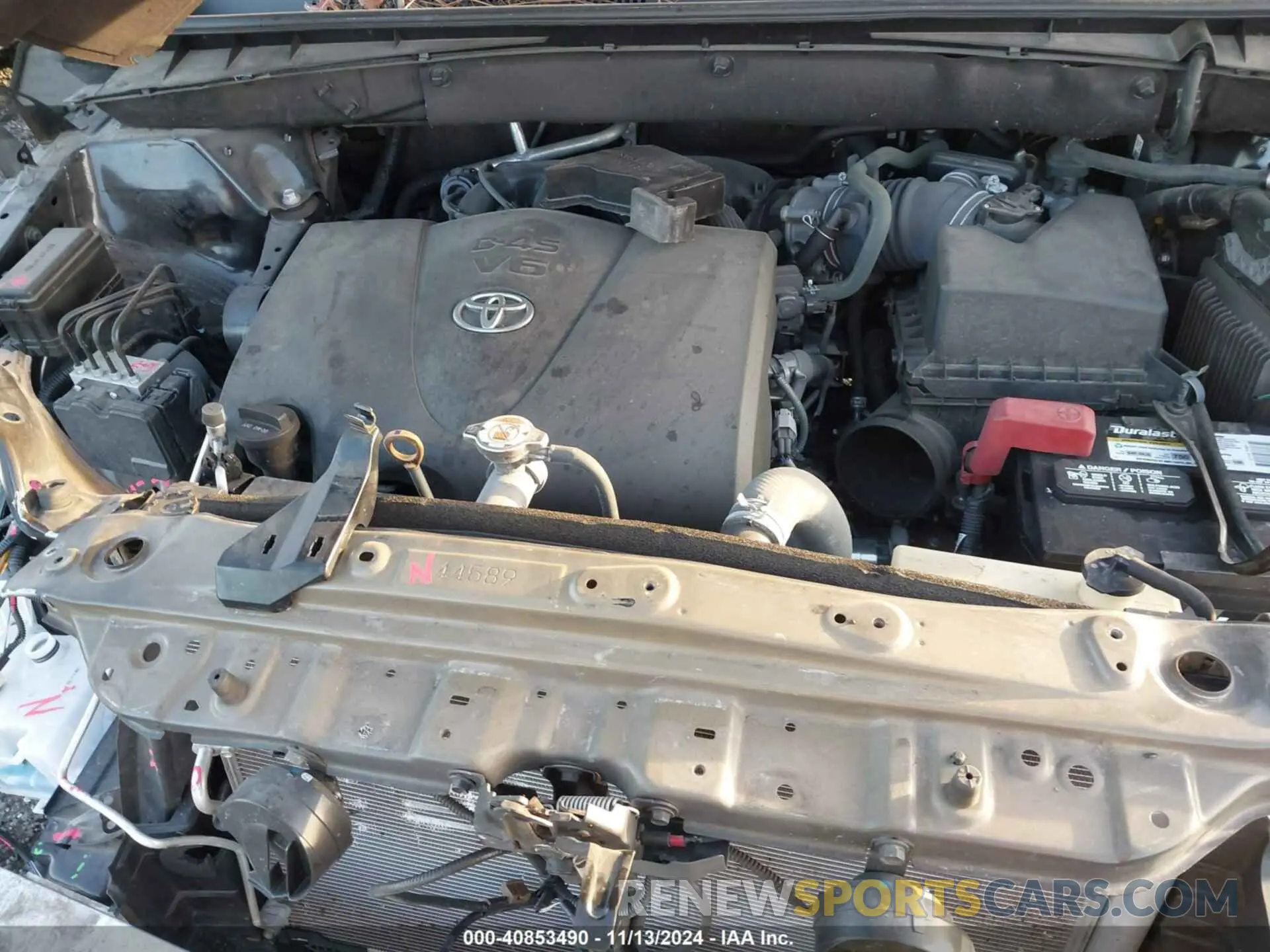10 fotografías del automóvil dañado 5TDBZRFH9KS958859 TOYOTA HIGHLANDER 2019