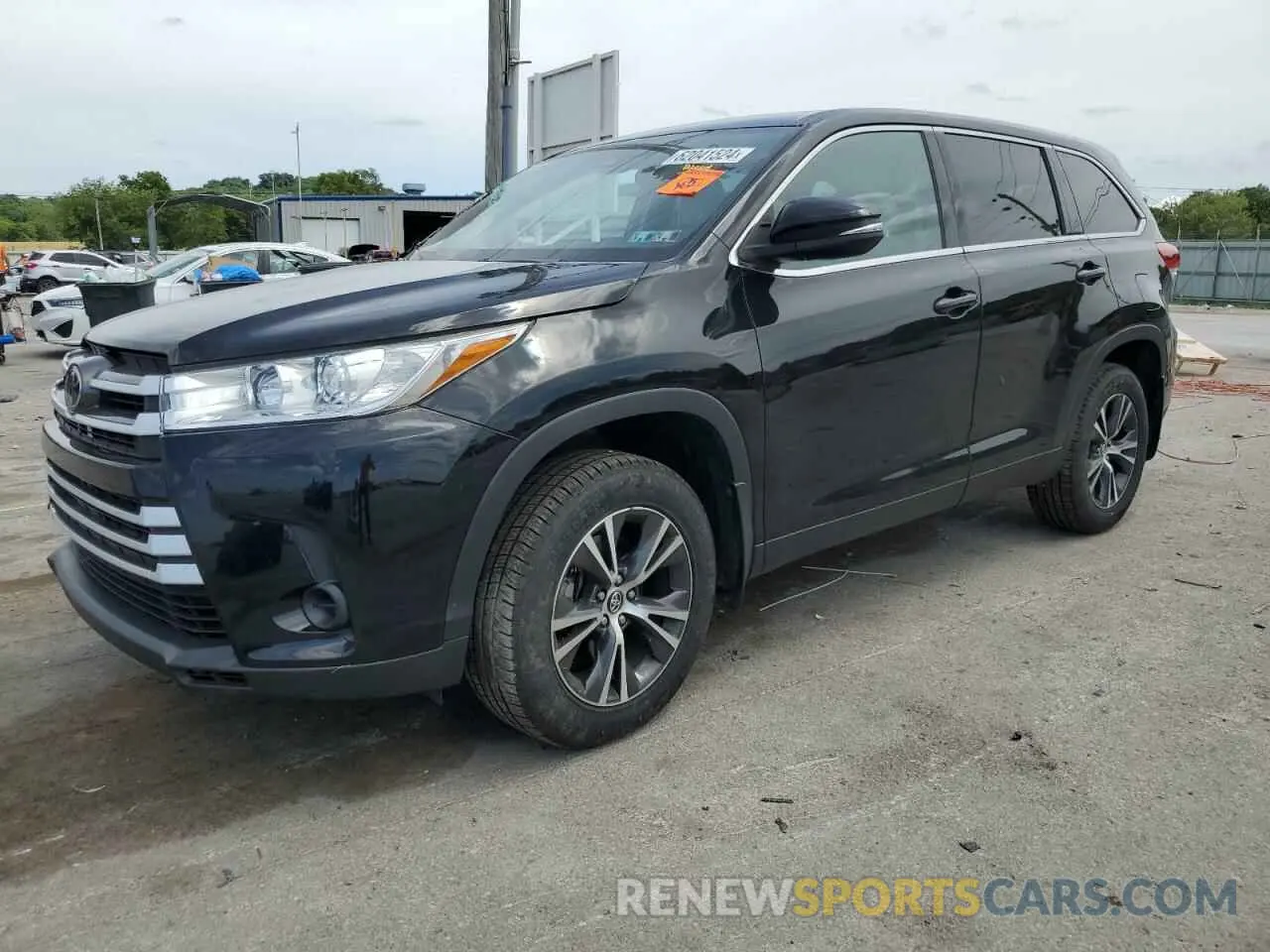 1 fotografías del automóvil dañado 5TDBZRFHXKS737156 TOYOTA HIGHLANDER 2019
