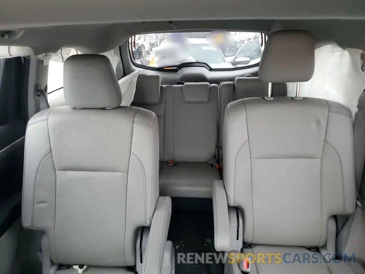 10 fotografías del automóvil dañado 5TDDGRFH0KS075408 TOYOTA HIGHLANDER 2019