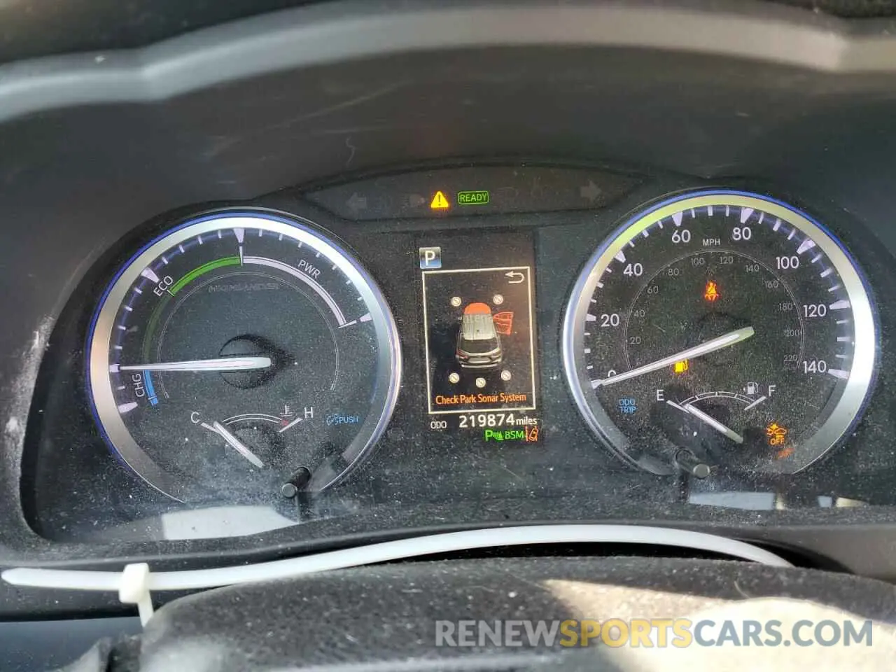 9 fotografías del automóvil dañado 5TDDGRFHXKS062049 TOYOTA HIGHLANDER 2019