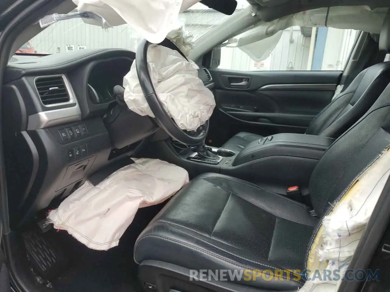 7 fotografías del automóvil dañado 5TDDZRFH0KS954644 TOYOTA HIGHLANDER 2019