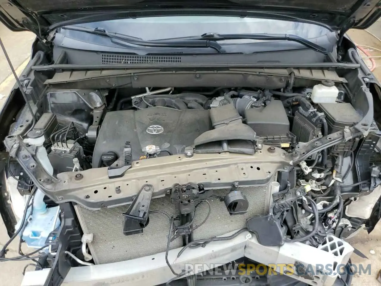 12 fotografías del automóvil dañado 5TDDZRFH1KS701297 TOYOTA HIGHLANDER 2019