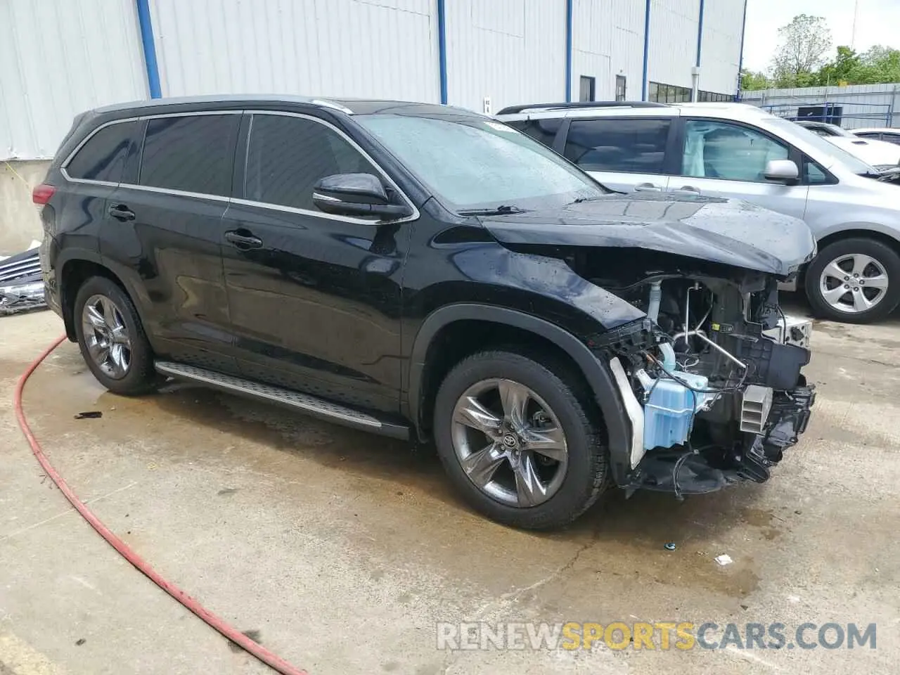 4 fotografías del automóvil dañado 5TDDZRFH1KS701297 TOYOTA HIGHLANDER 2019