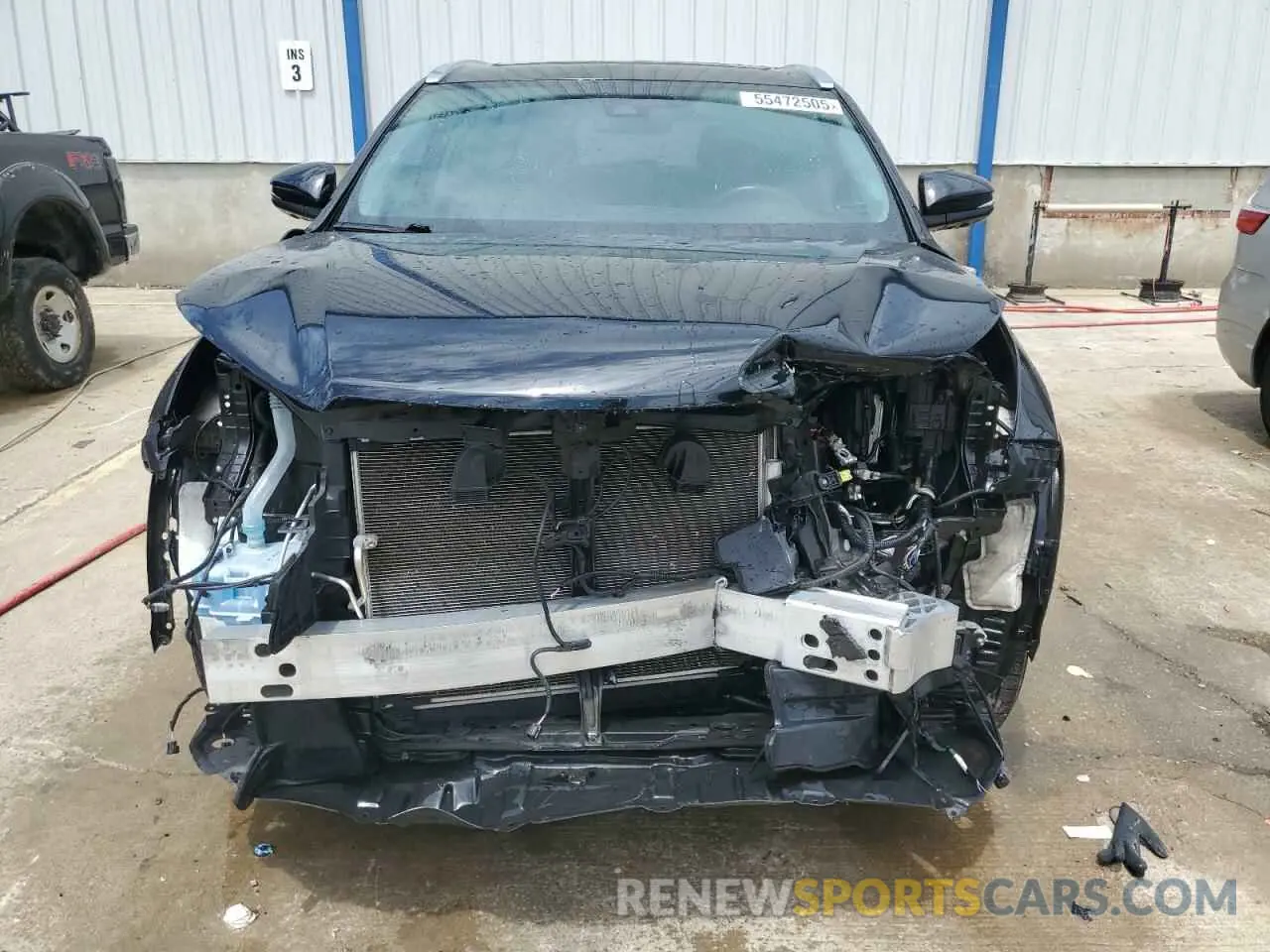 5 fotografías del automóvil dañado 5TDDZRFH1KS701297 TOYOTA HIGHLANDER 2019