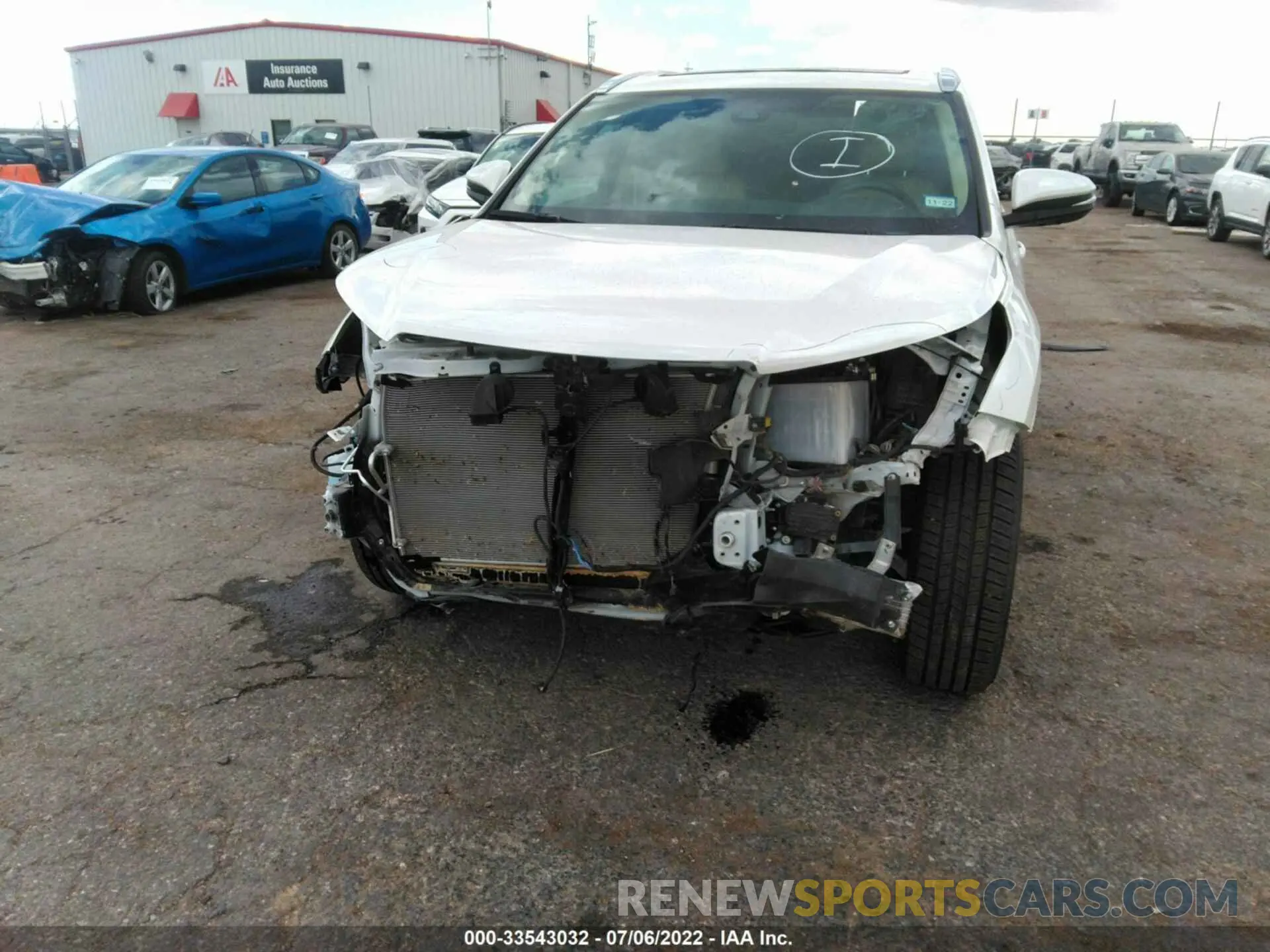 6 fotografías del automóvil dañado 5TDDZRFH1KS733442 TOYOTA HIGHLANDER 2019