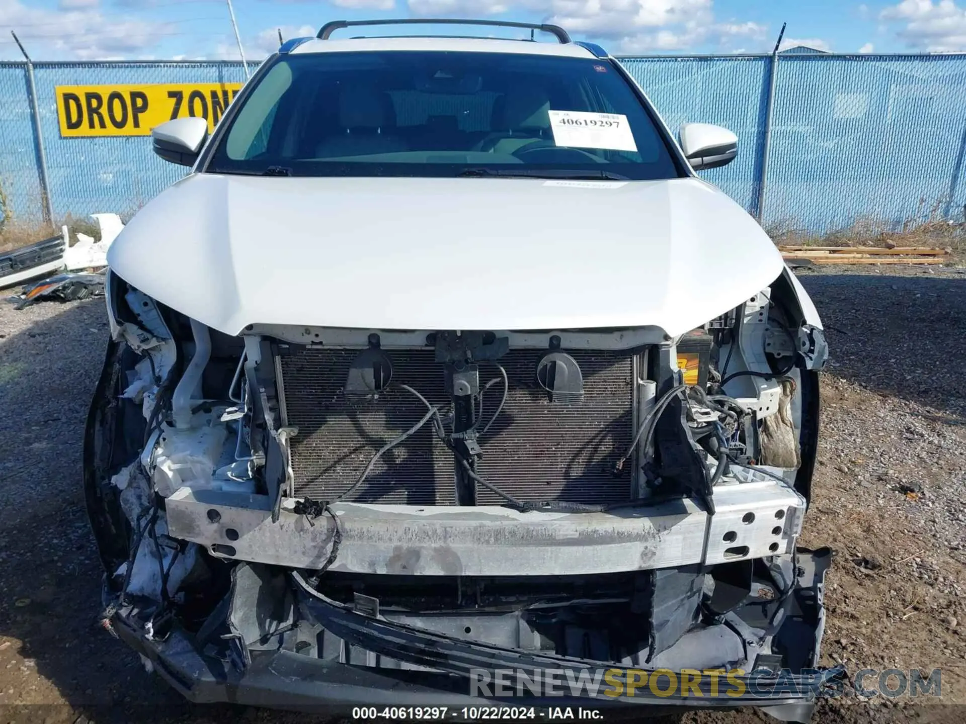 13 fotografías del automóvil dañado 5TDDZRFH1KS745901 TOYOTA HIGHLANDER 2019