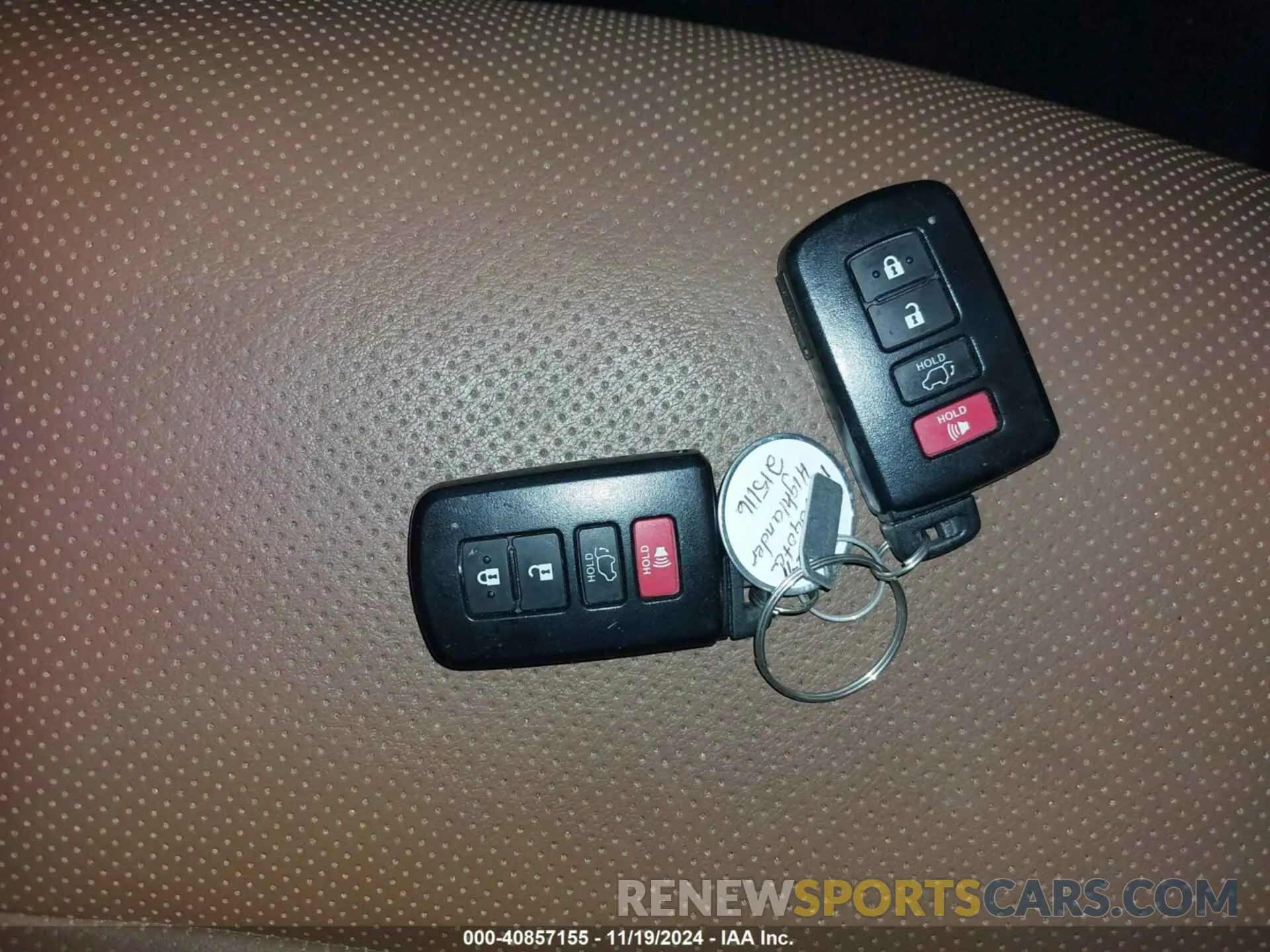 11 fotografías del automóvil dañado 5TDDZRFH1KS965121 TOYOTA HIGHLANDER 2019