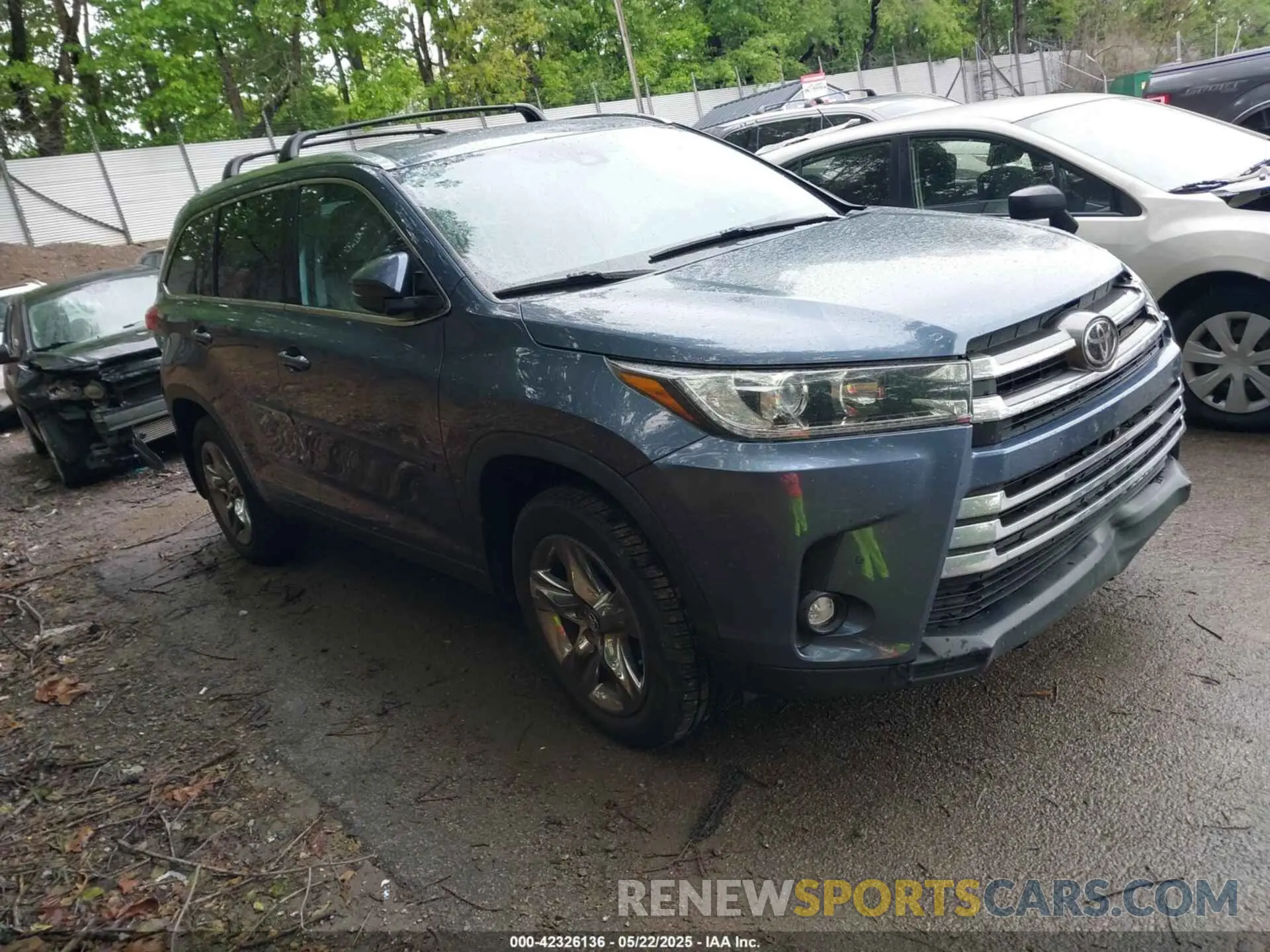 1 fotografías del automóvil dañado 5TDDZRFH2KS993591 TOYOTA HIGHLANDER 2019