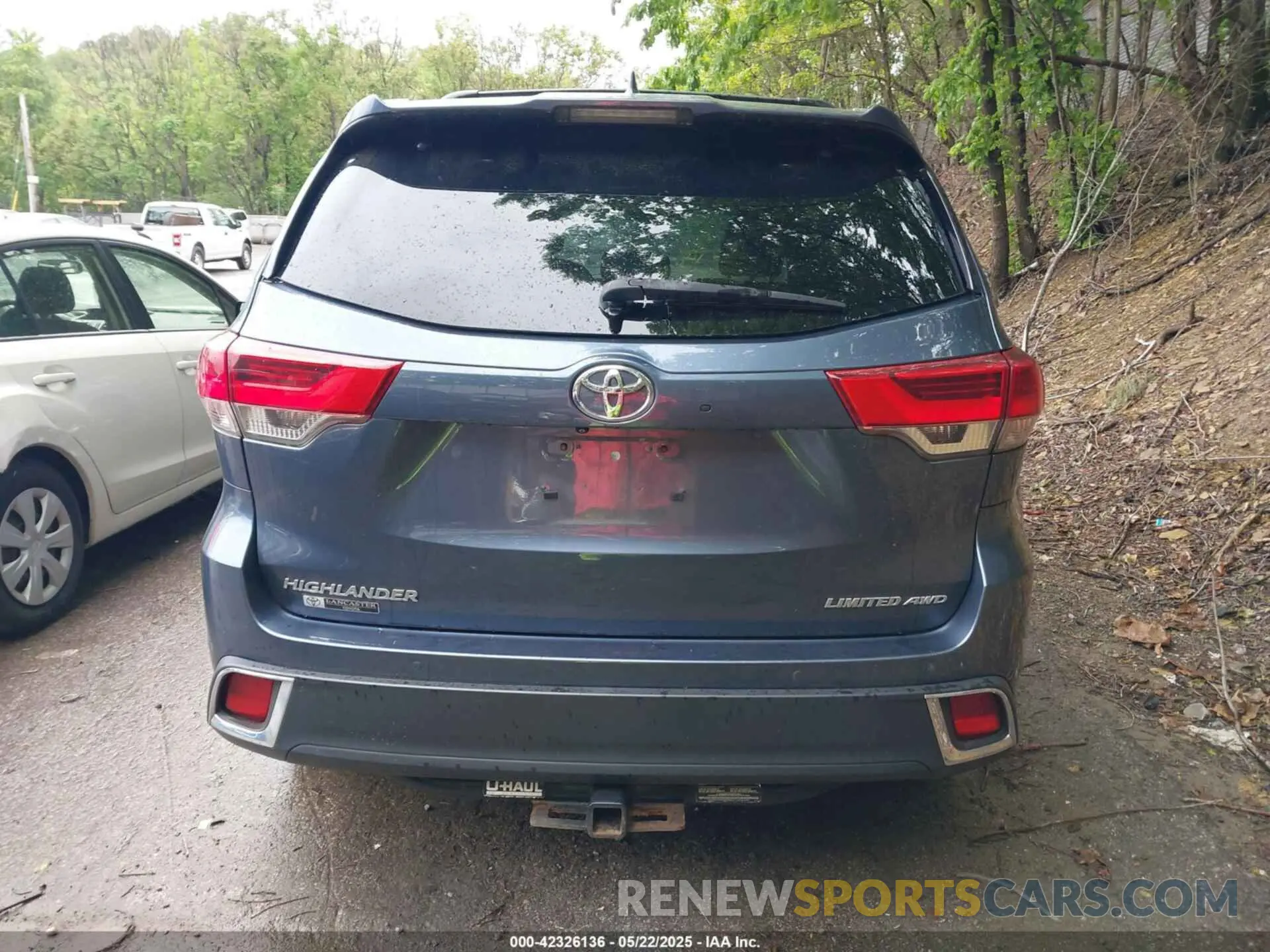 16 fotografías del automóvil dañado 5TDDZRFH2KS993591 TOYOTA HIGHLANDER 2019