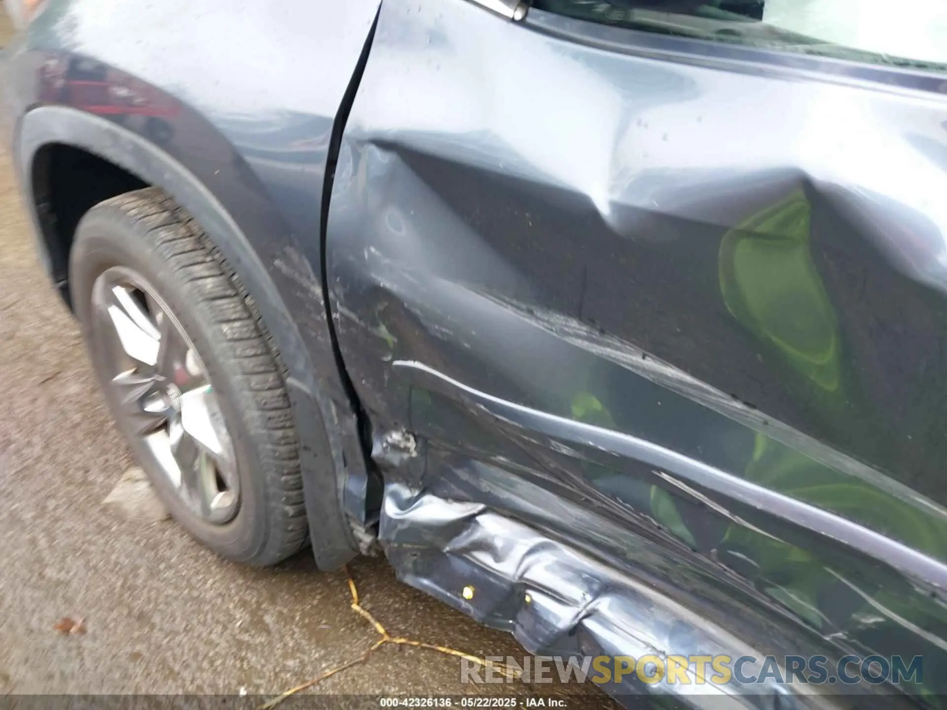 19 fotografías del automóvil dañado 5TDDZRFH2KS993591 TOYOTA HIGHLANDER 2019