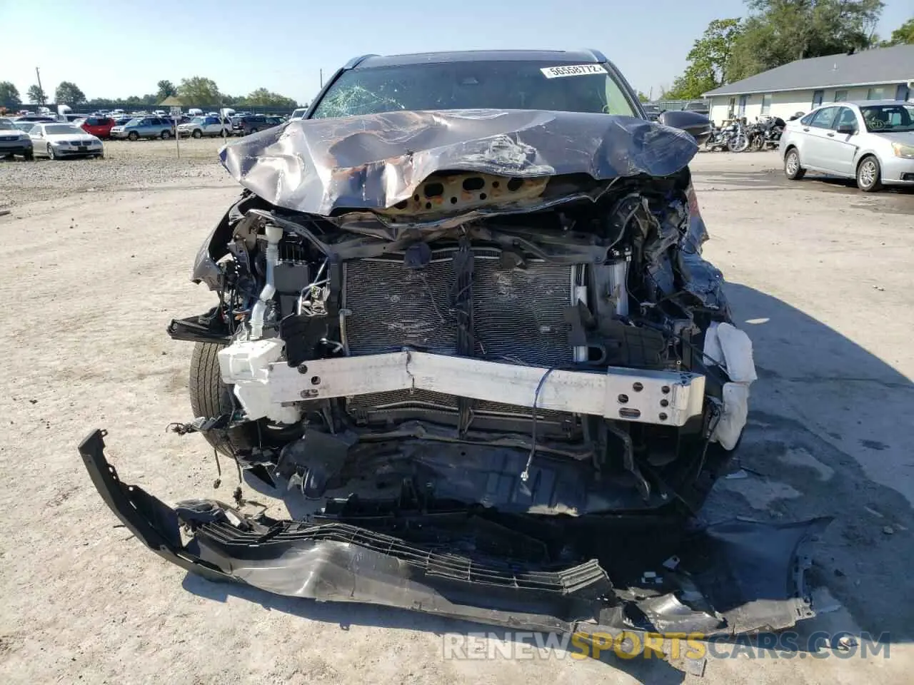 9 fotografías del automóvil dañado 5TDDZRFH3KS986133 TOYOTA HIGHLANDER 2019