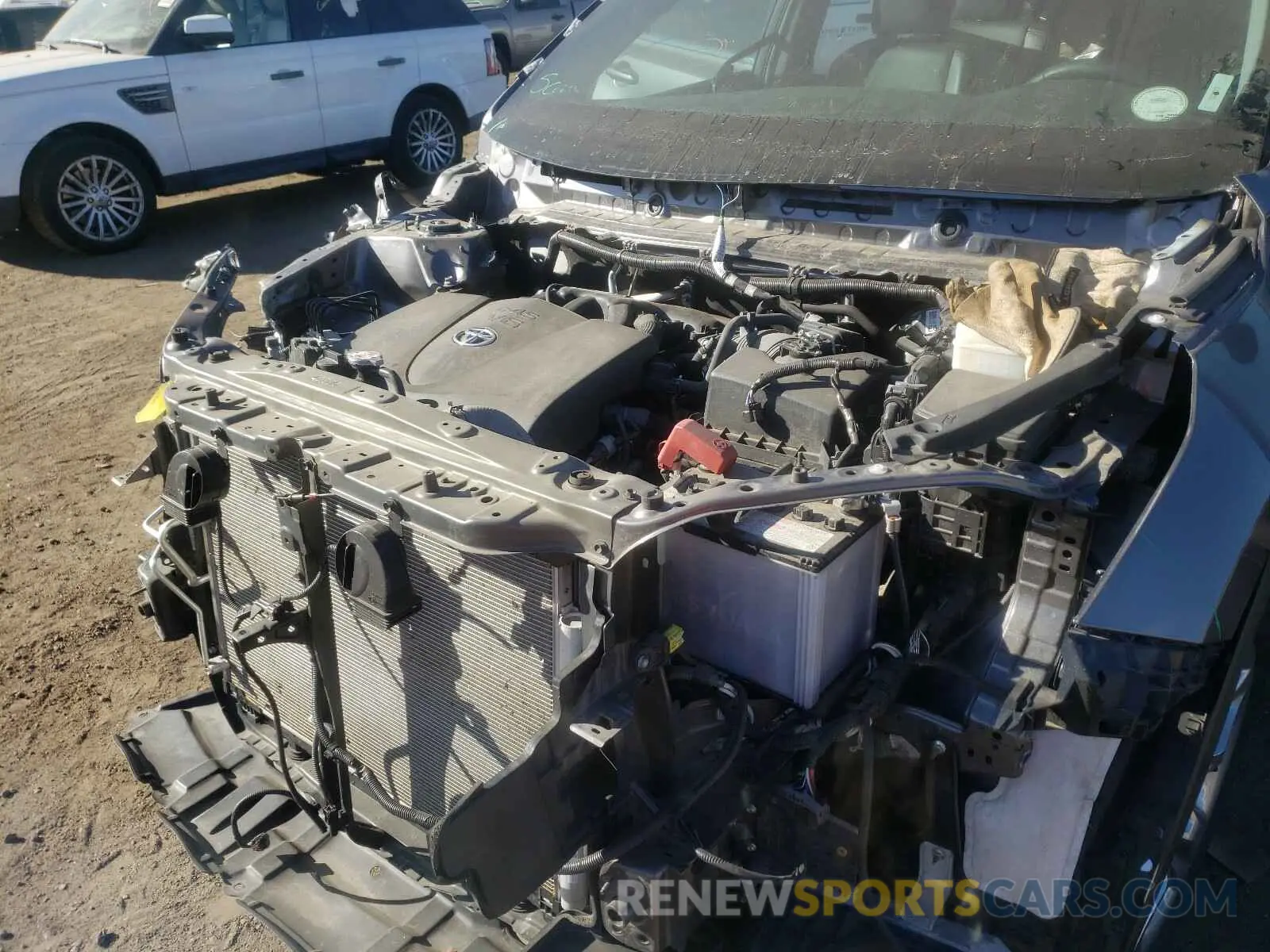 7 fotografías del automóvil dañado 5TDDZRFH3KS998007 TOYOTA HIGHLANDER 2019