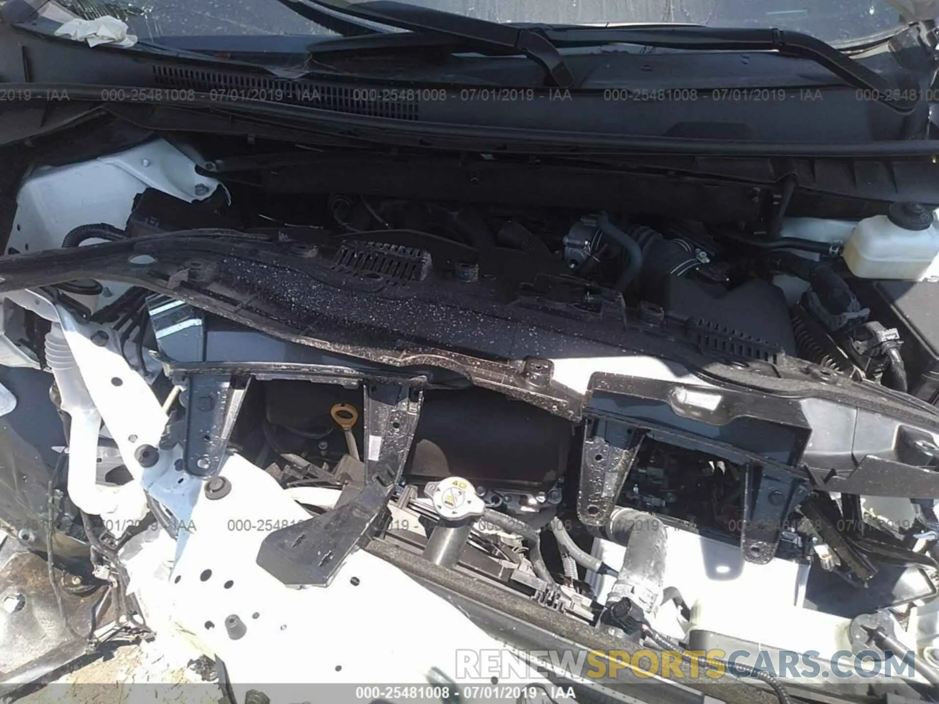 10 fotografías del automóvil dañado 5TDDZRFH4KS924725 TOYOTA HIGHLANDER 2019