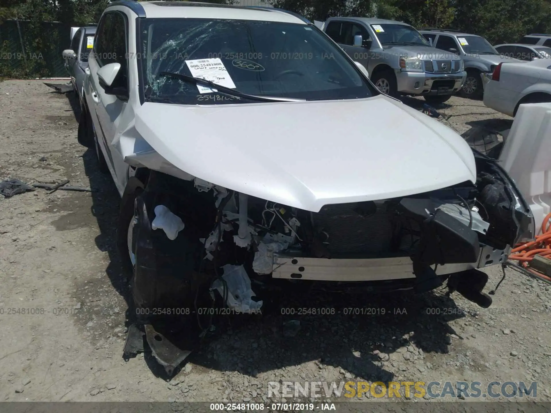 6 fotografías del automóvil dañado 5TDDZRFH4KS924725 TOYOTA HIGHLANDER 2019