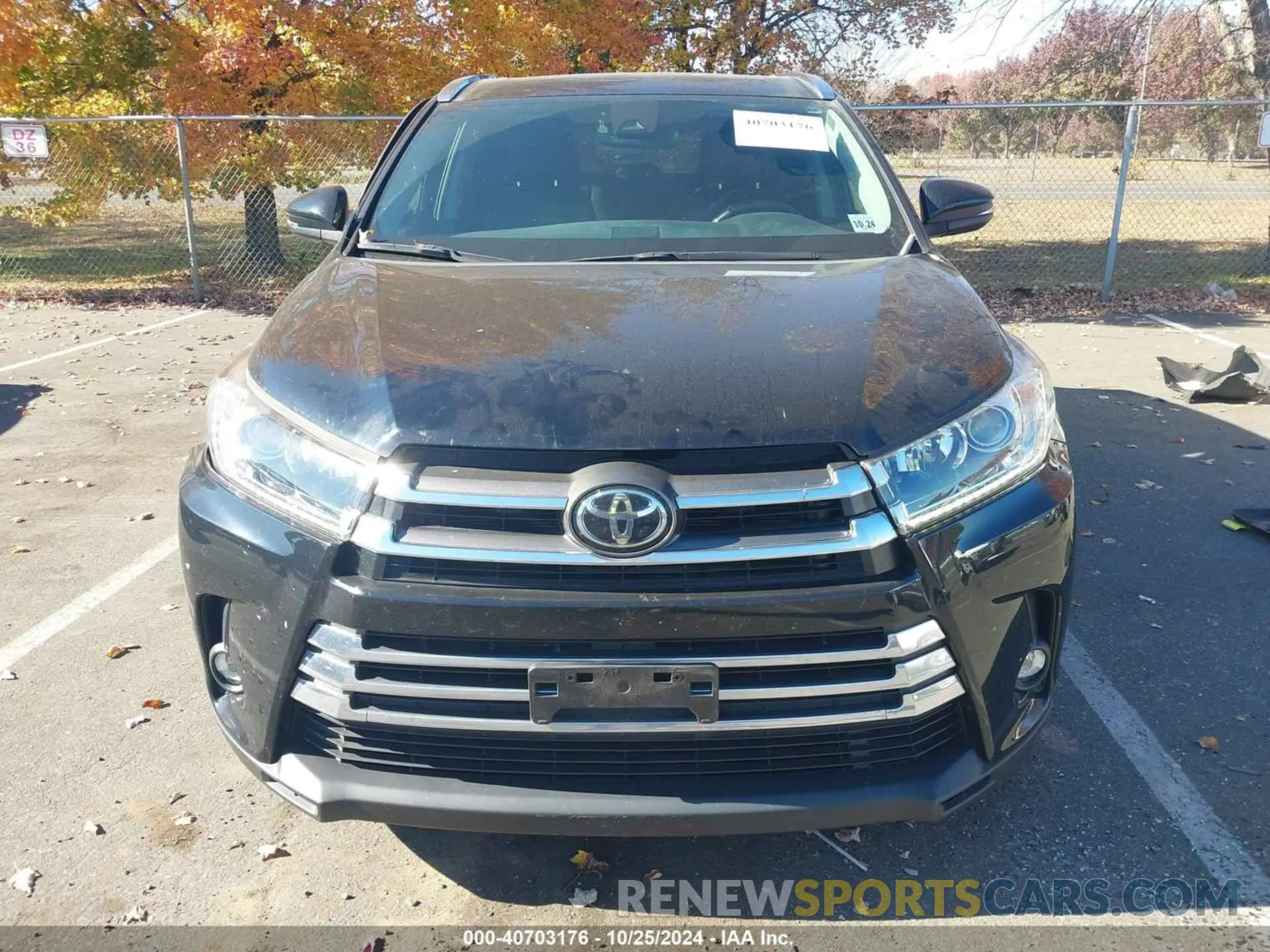 12 fotografías del automóvil dañado 5TDDZRFH5KS725148 TOYOTA HIGHLANDER 2019
