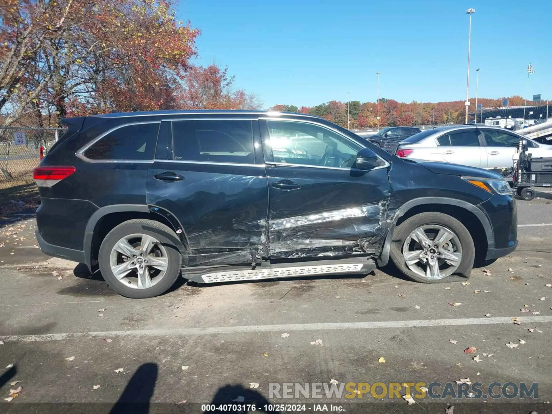13 fotografías del automóvil dañado 5TDDZRFH5KS725148 TOYOTA HIGHLANDER 2019
