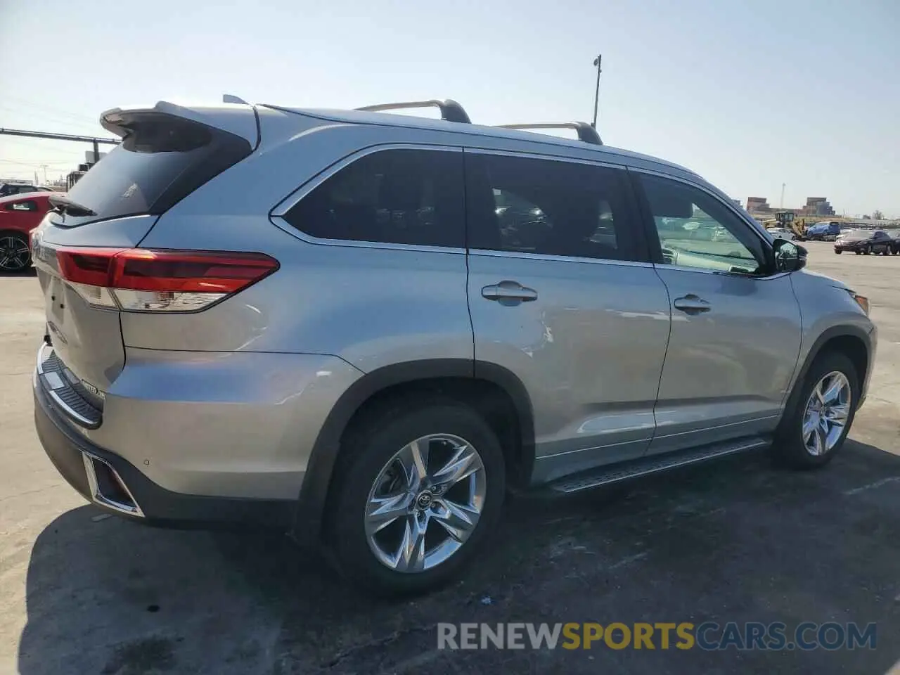 3 fotografías del automóvil dañado 5TDDZRFH6KS712523 TOYOTA HIGHLANDER 2019