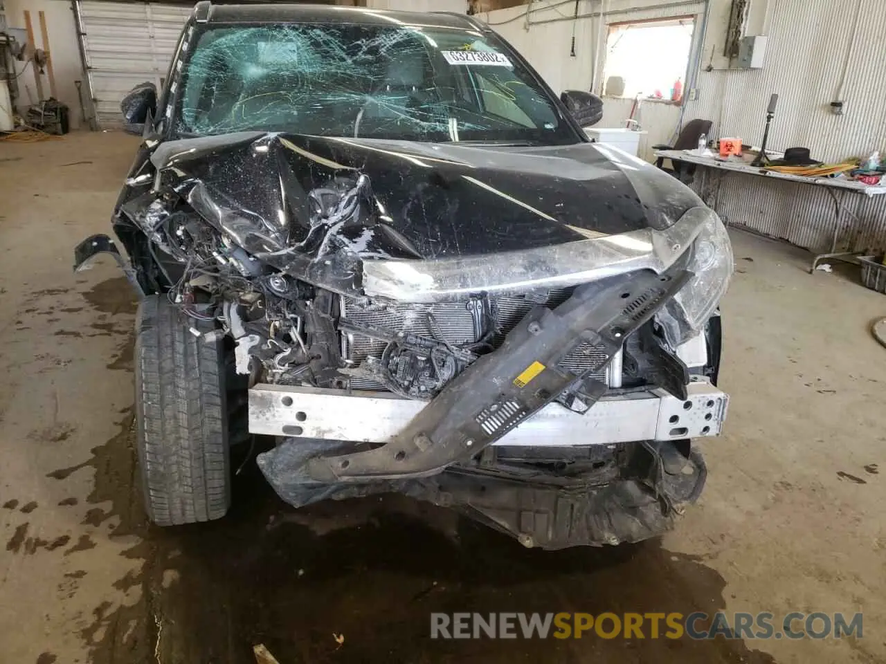 9 fotografías del automóvil dañado 5TDDZRFH8KS934500 TOYOTA HIGHLANDER 2019