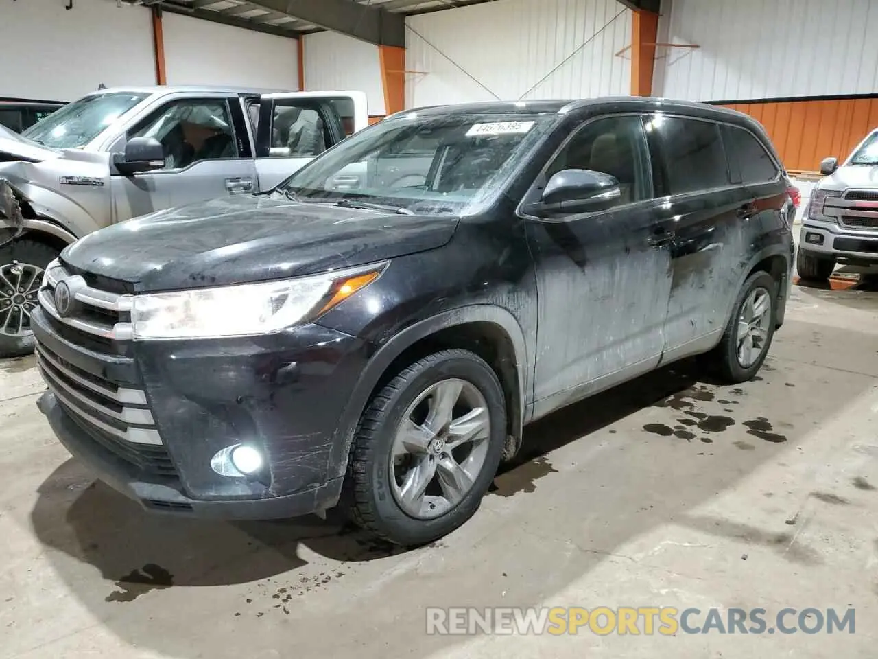1 fotografías del automóvil dañado 5TDDZRFH8KS991862 TOYOTA HIGHLANDER 2019