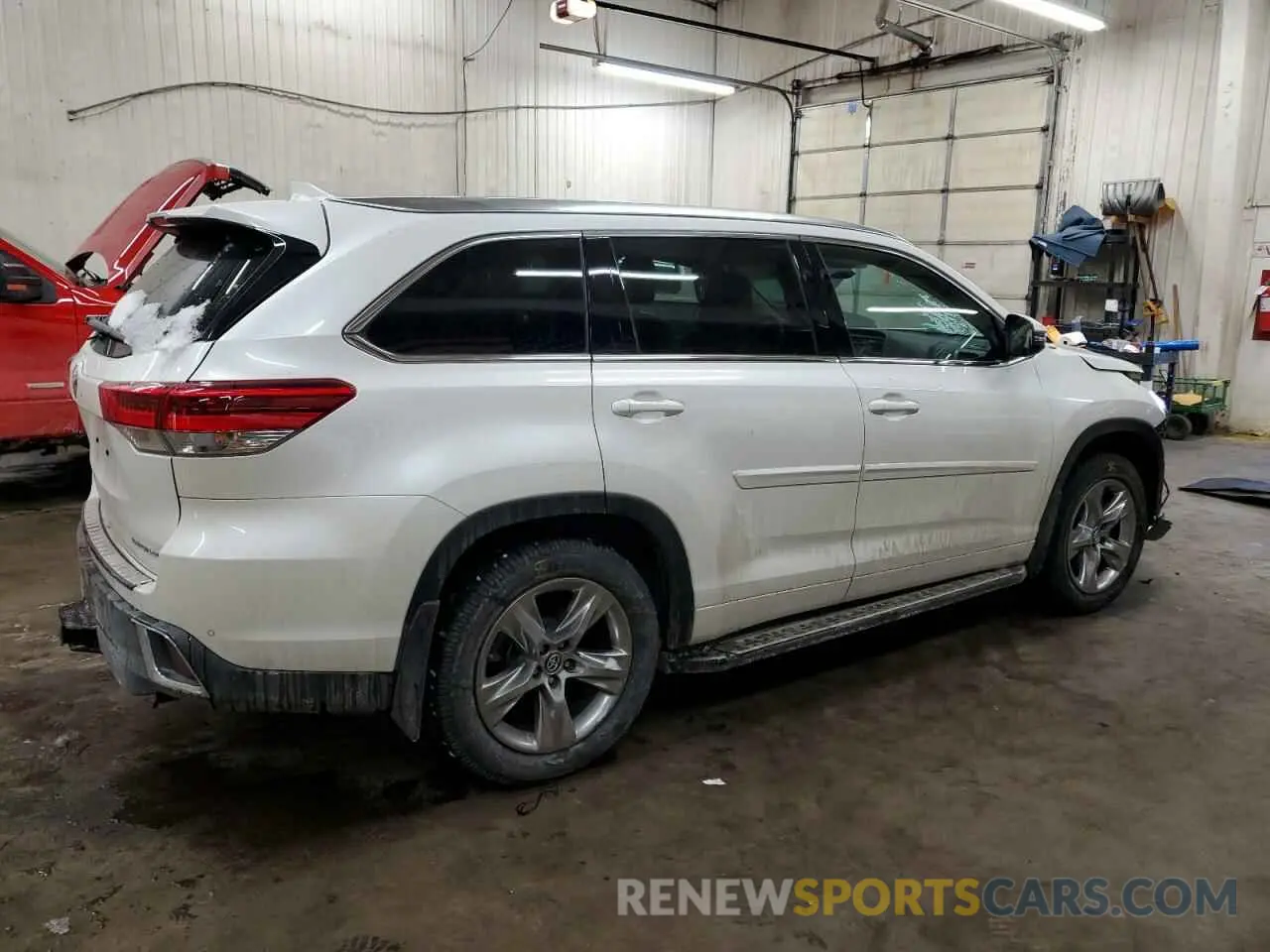 3 fotografías del automóvil dañado 5TDDZRFH9KS920959 TOYOTA HIGHLANDER 2019