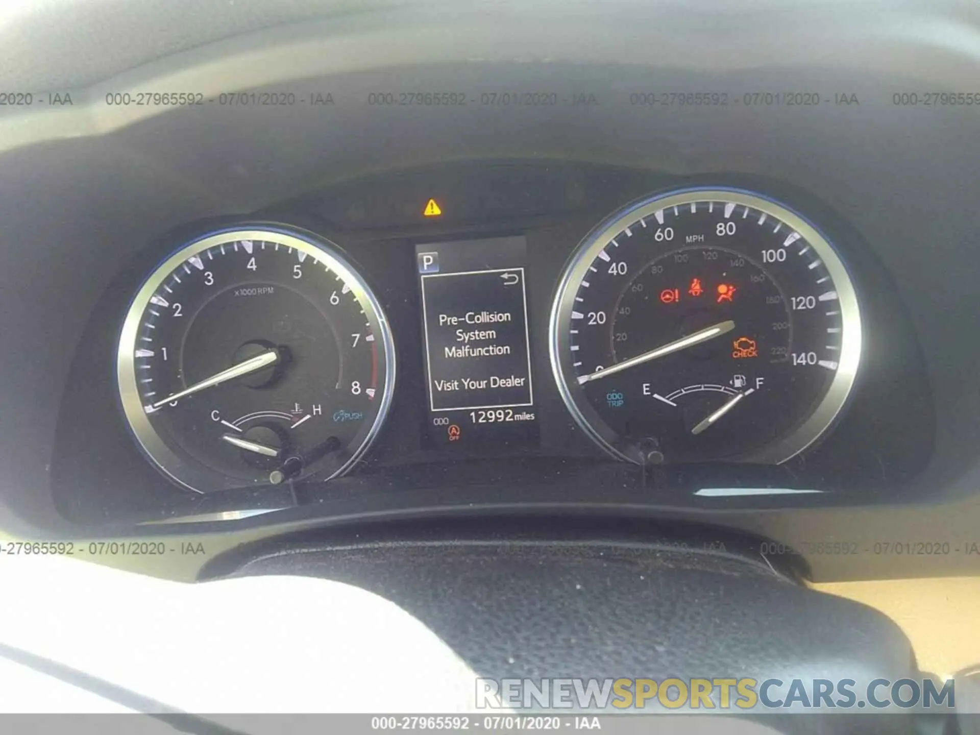 7 fotografías del automóvil dañado 5TDDZRFH9KS976125 TOYOTA HIGHLANDER 2019