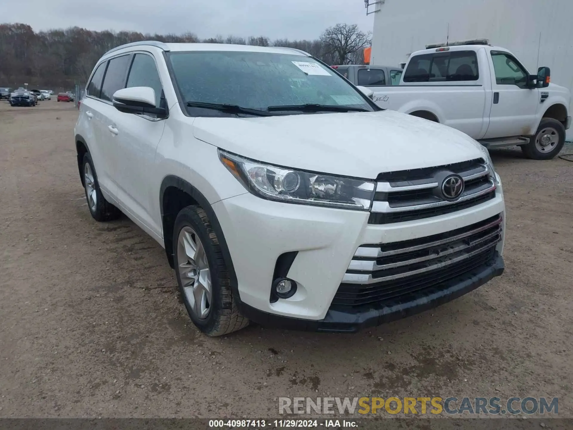 1 fotografías del automóvil dañado 5TDDZRFHXKS948589 TOYOTA HIGHLANDER 2019