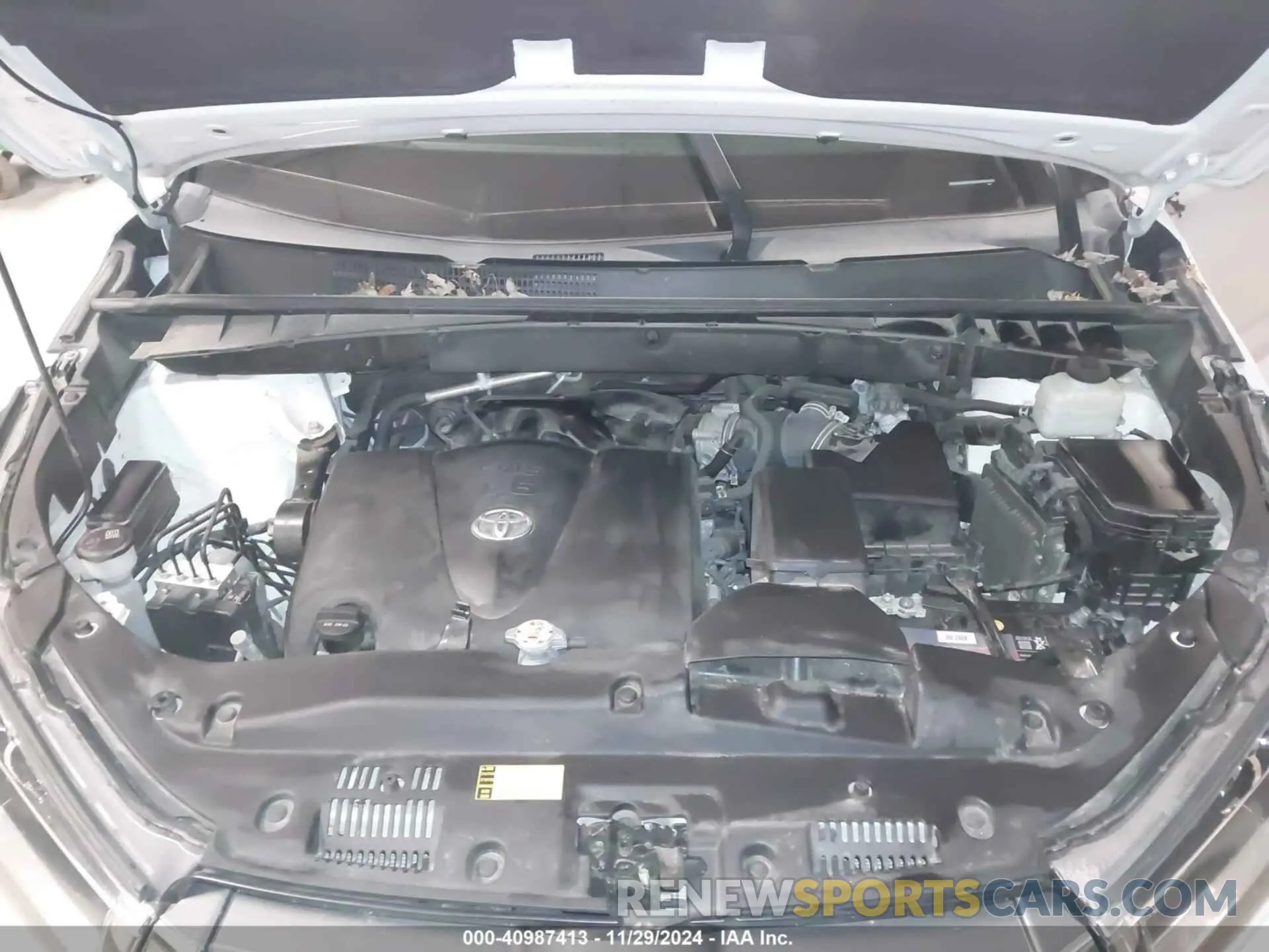 10 fotografías del automóvil dañado 5TDDZRFHXKS948589 TOYOTA HIGHLANDER 2019
