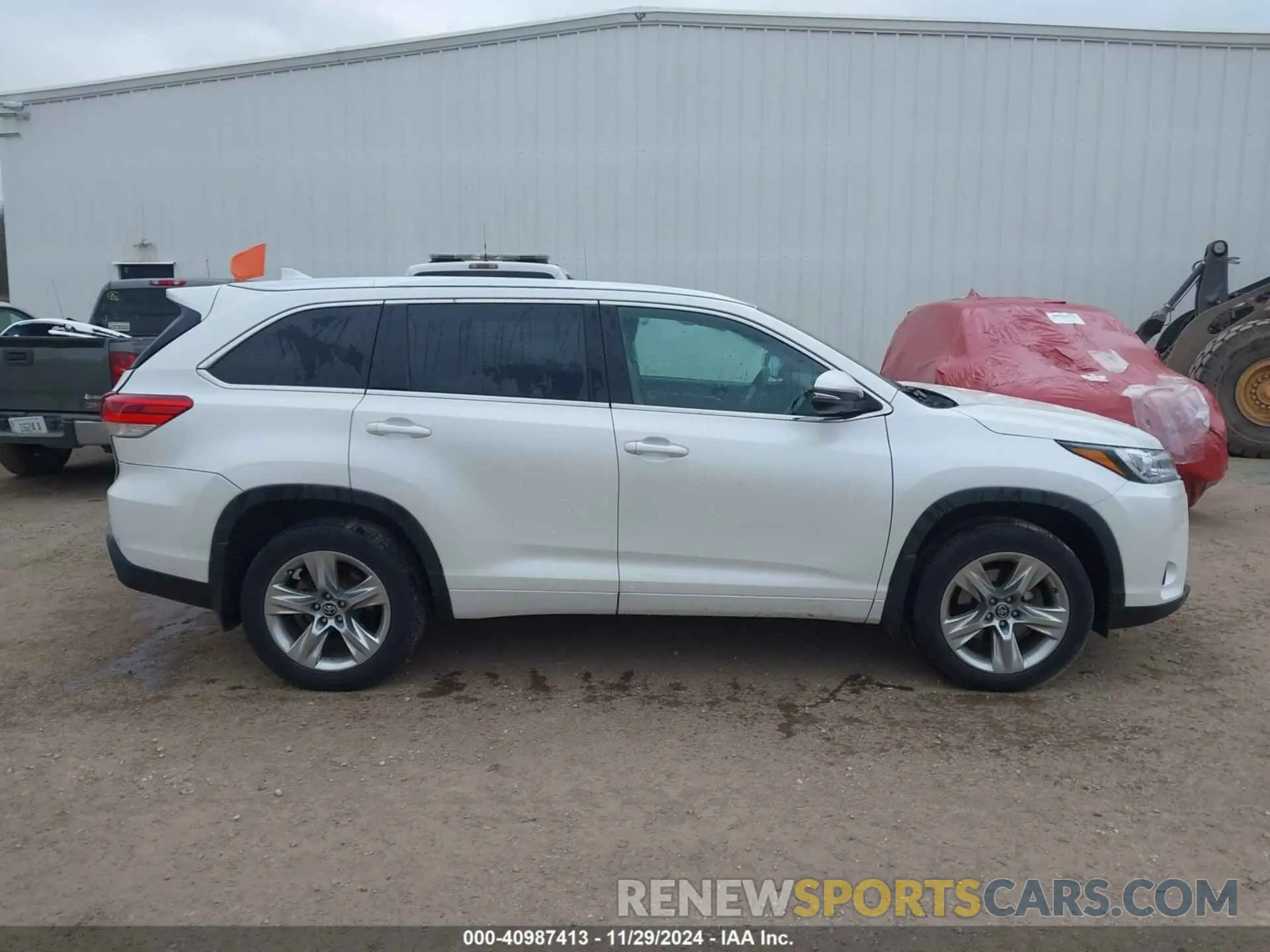 13 fotografías del automóvil dañado 5TDDZRFHXKS948589 TOYOTA HIGHLANDER 2019