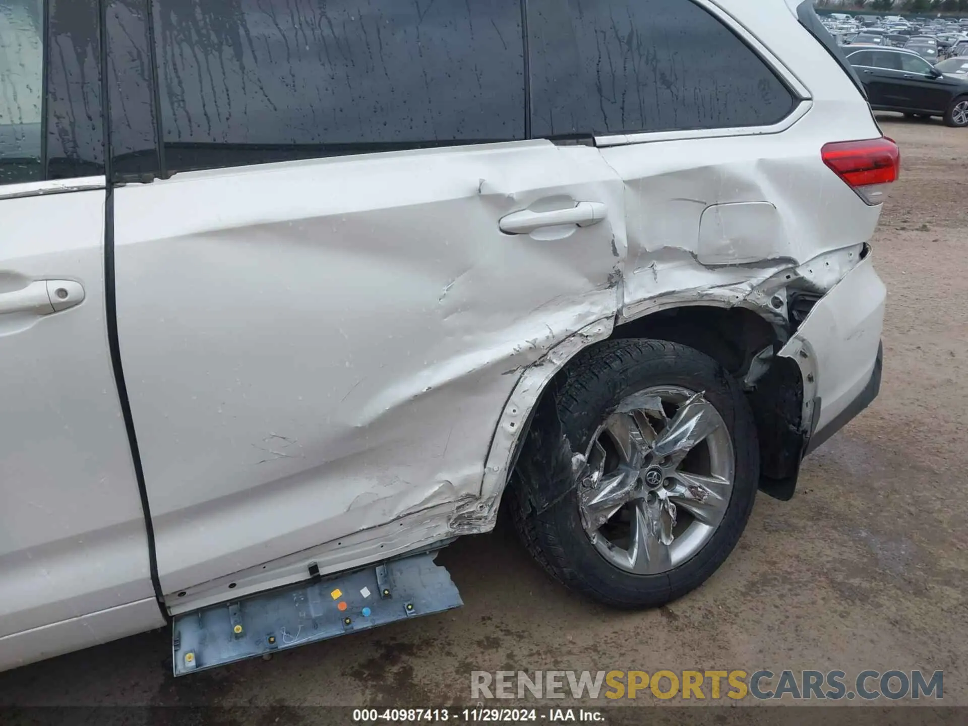 6 fotografías del automóvil dañado 5TDDZRFHXKS948589 TOYOTA HIGHLANDER 2019