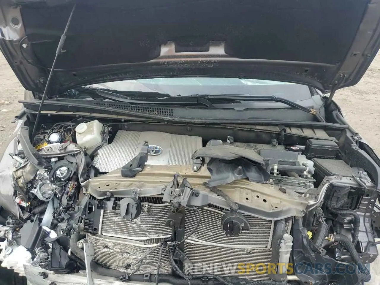 12 fotografías del automóvil dañado 5TDJGRFH5KS053696 TOYOTA HIGHLANDER 2019