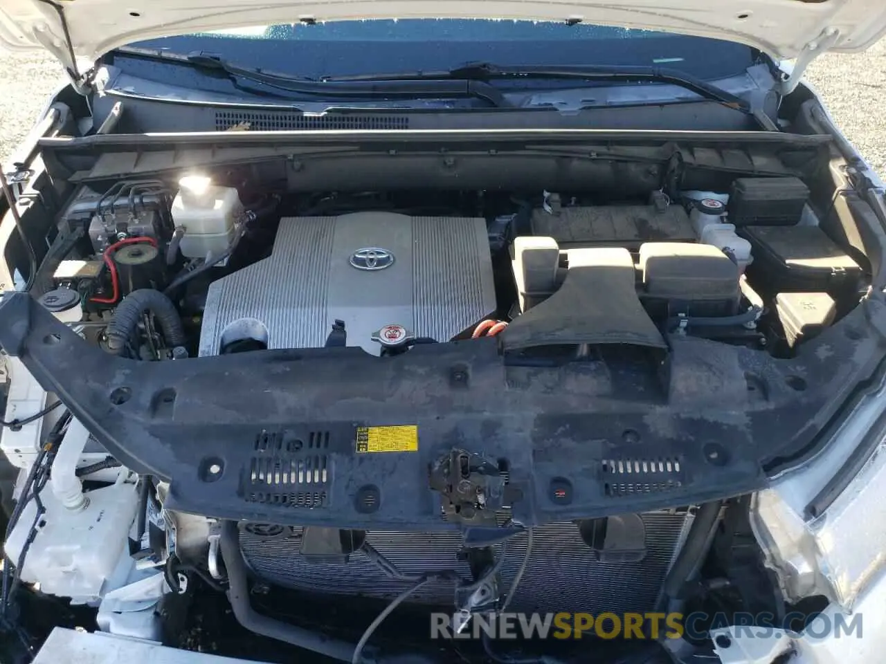12 fotografías del automóvil dañado 5TDJGRFH7KS060598 TOYOTA HIGHLANDER 2019