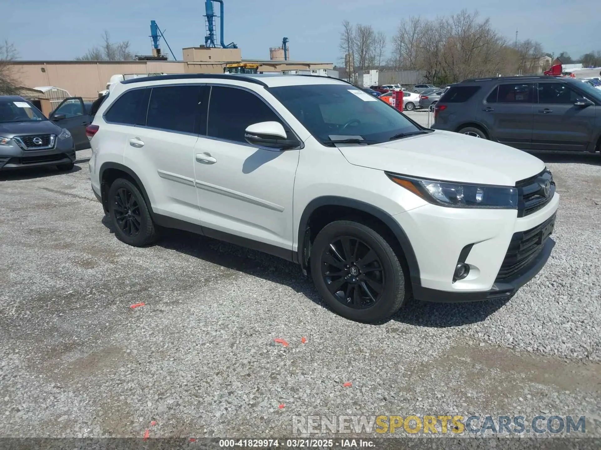 1 fotografías del automóvil dañado 5TDJZRFH0KS620178 TOYOTA HIGHLANDER 2019