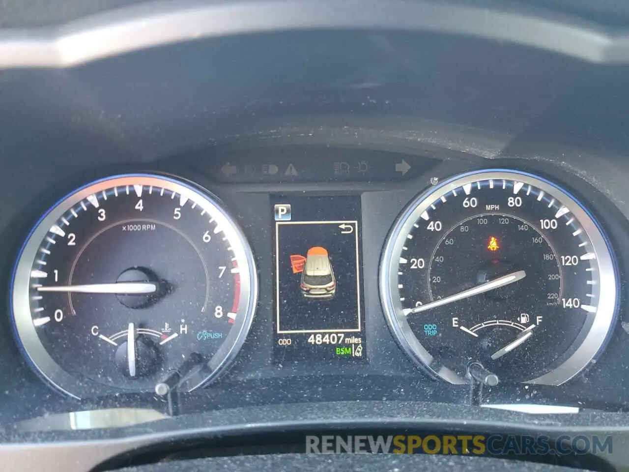 9 fotografías del automóvil dañado 5TDJZRFH0KS740465 TOYOTA HIGHLANDER 2019
