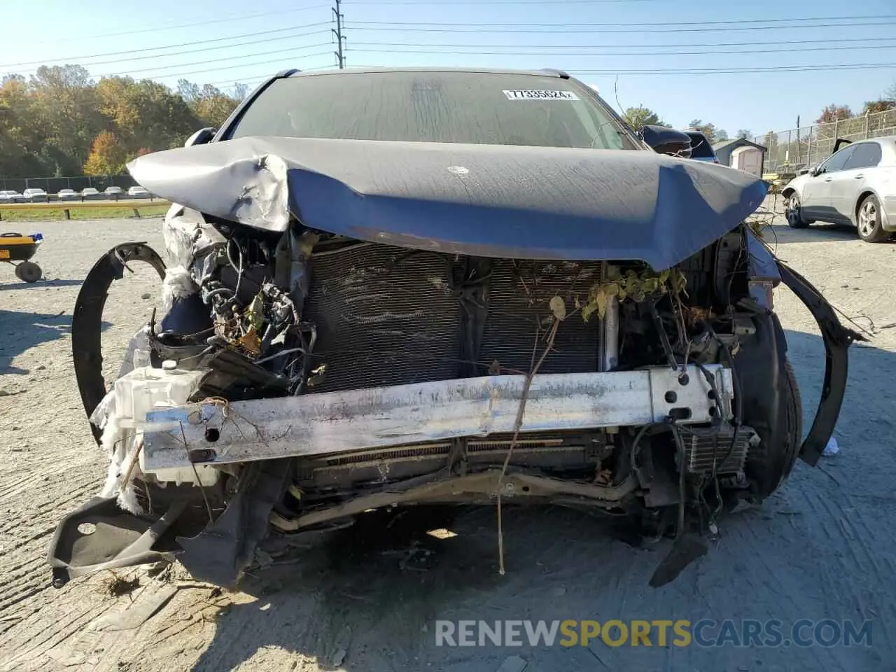 5 fotografías del automóvil dañado 5TDJZRFH1KS571993 TOYOTA HIGHLANDER 2019