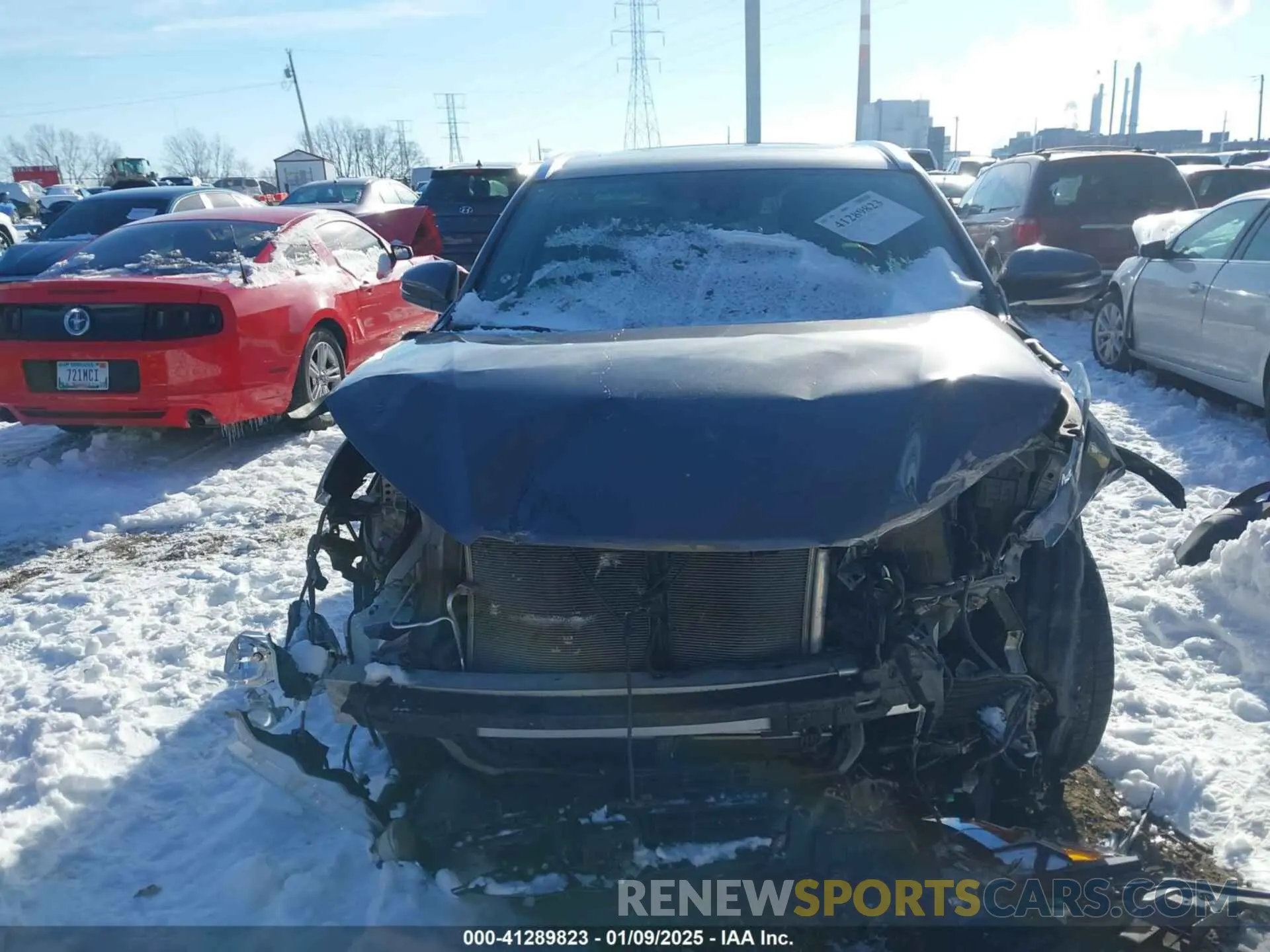 12 fotografías del automóvil dañado 5TDJZRFH1KS573517 TOYOTA HIGHLANDER 2019