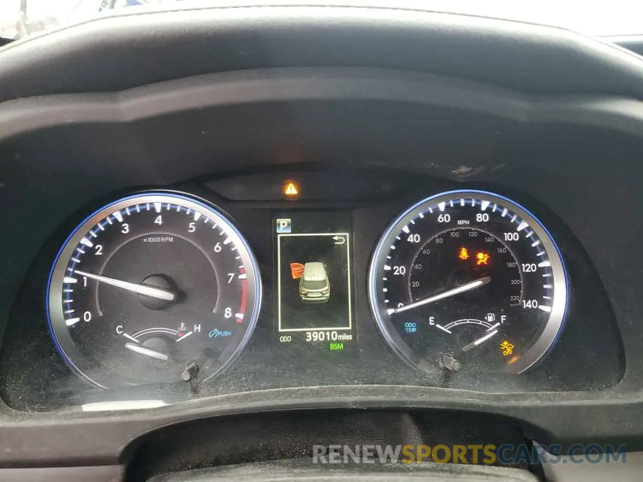 9 fotografías del automóvil dañado 5TDJZRFH1KS704817 TOYOTA HIGHLANDER 2019