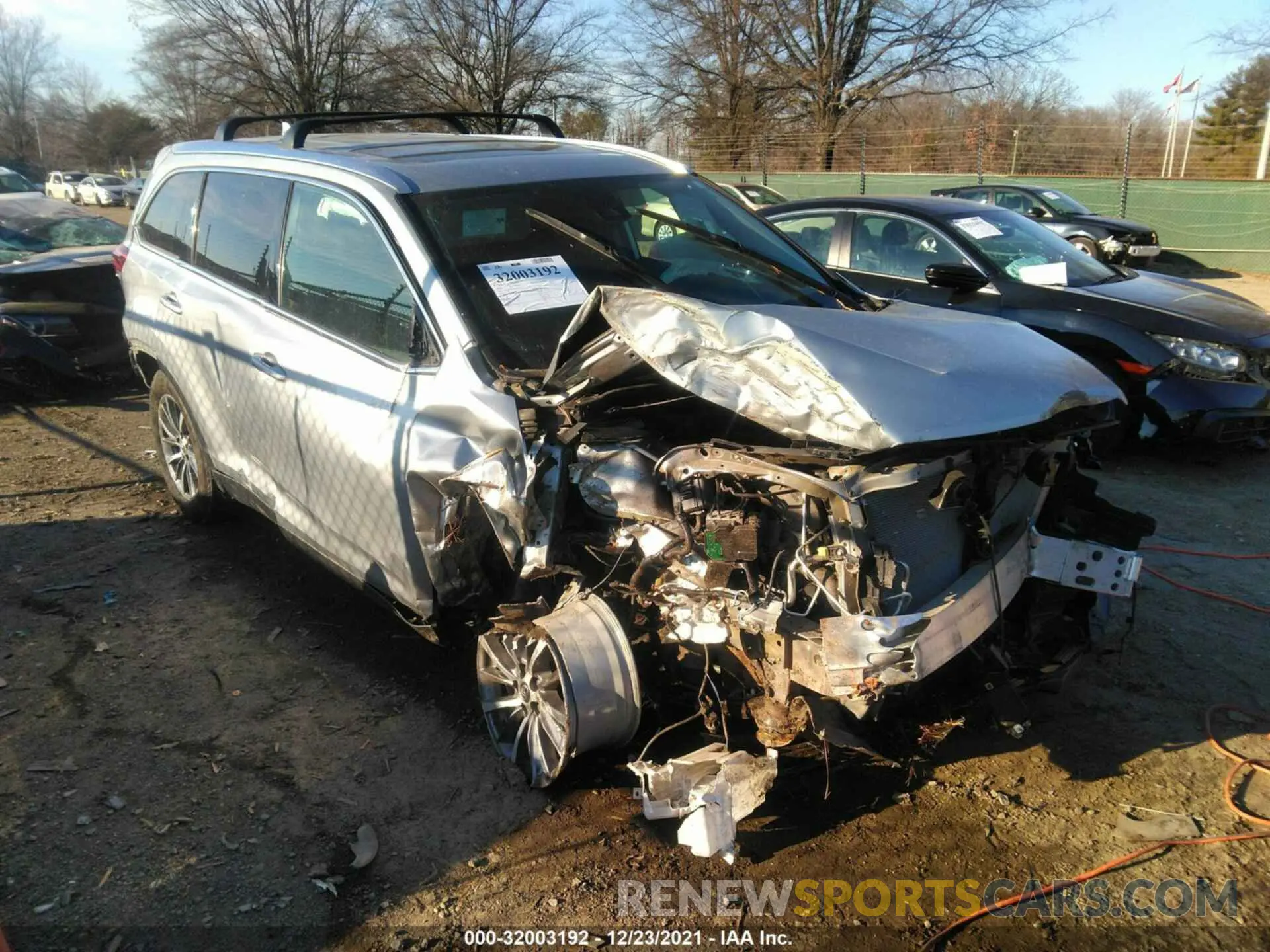 1 fotografías del automóvil dañado 5TDJZRFH1KS932073 TOYOTA HIGHLANDER 2019