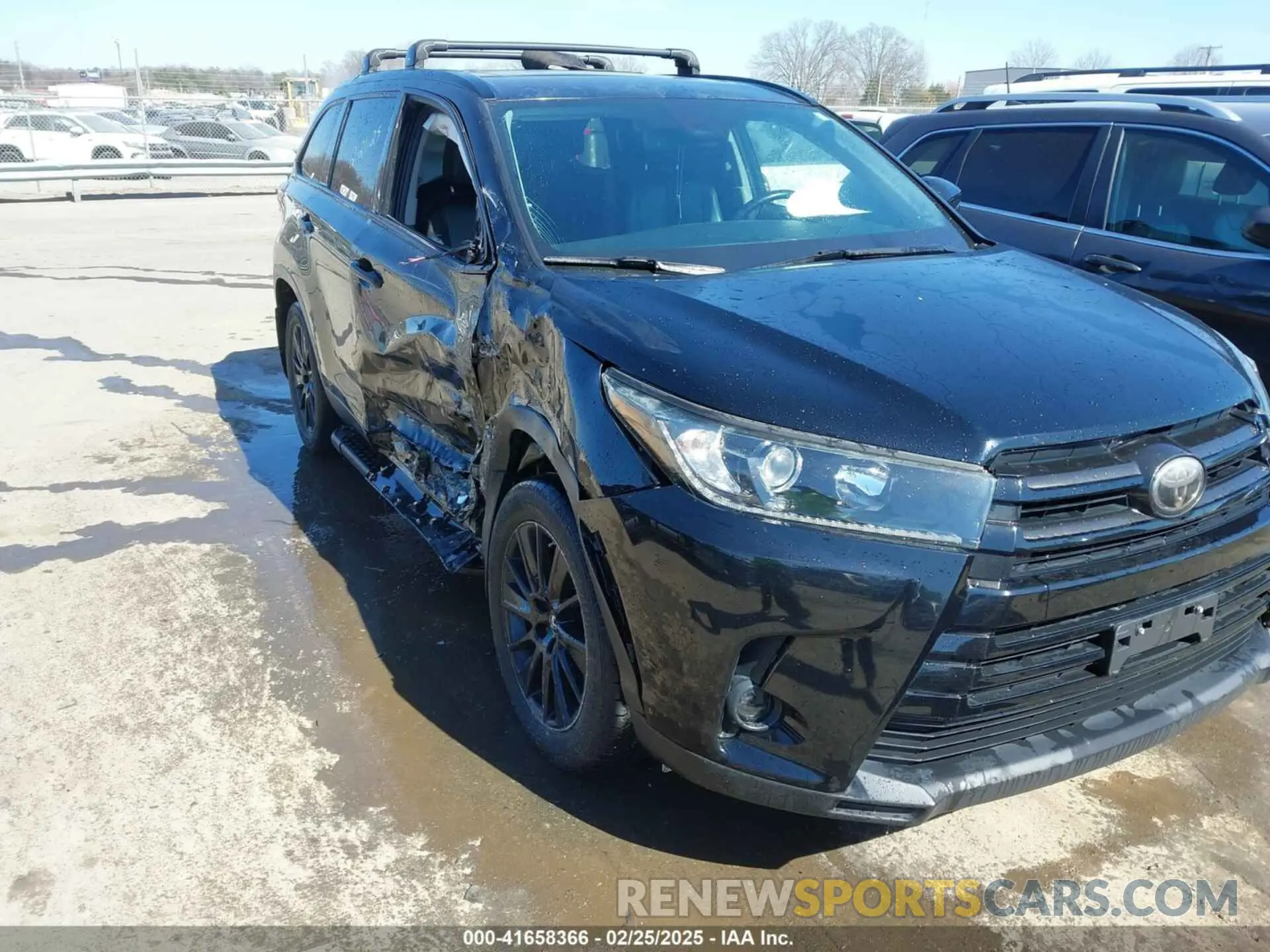 1 fotografías del automóvil dañado 5TDJZRFH1KS970824 TOYOTA HIGHLANDER 2019